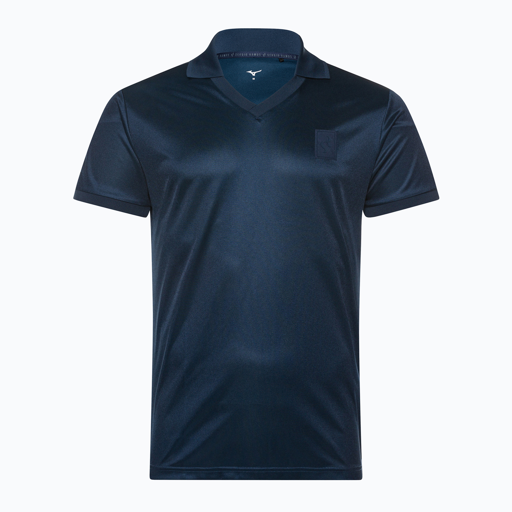 Tricou de fotbal pentru bărbați Mizuno SR4 Game Jersey albastru marin P2MA2S6014