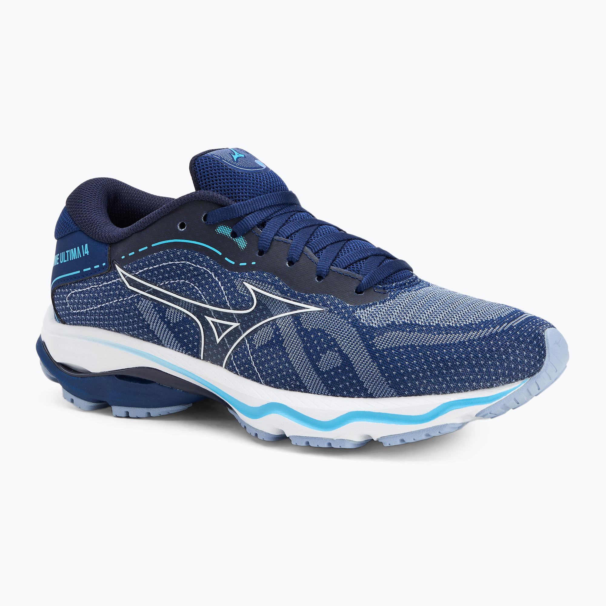 Încălțăminte de alergare pentru femei Mizuno Wave Ultima 14 white/aquarius (Wave Ultima 14 J1GD231872)