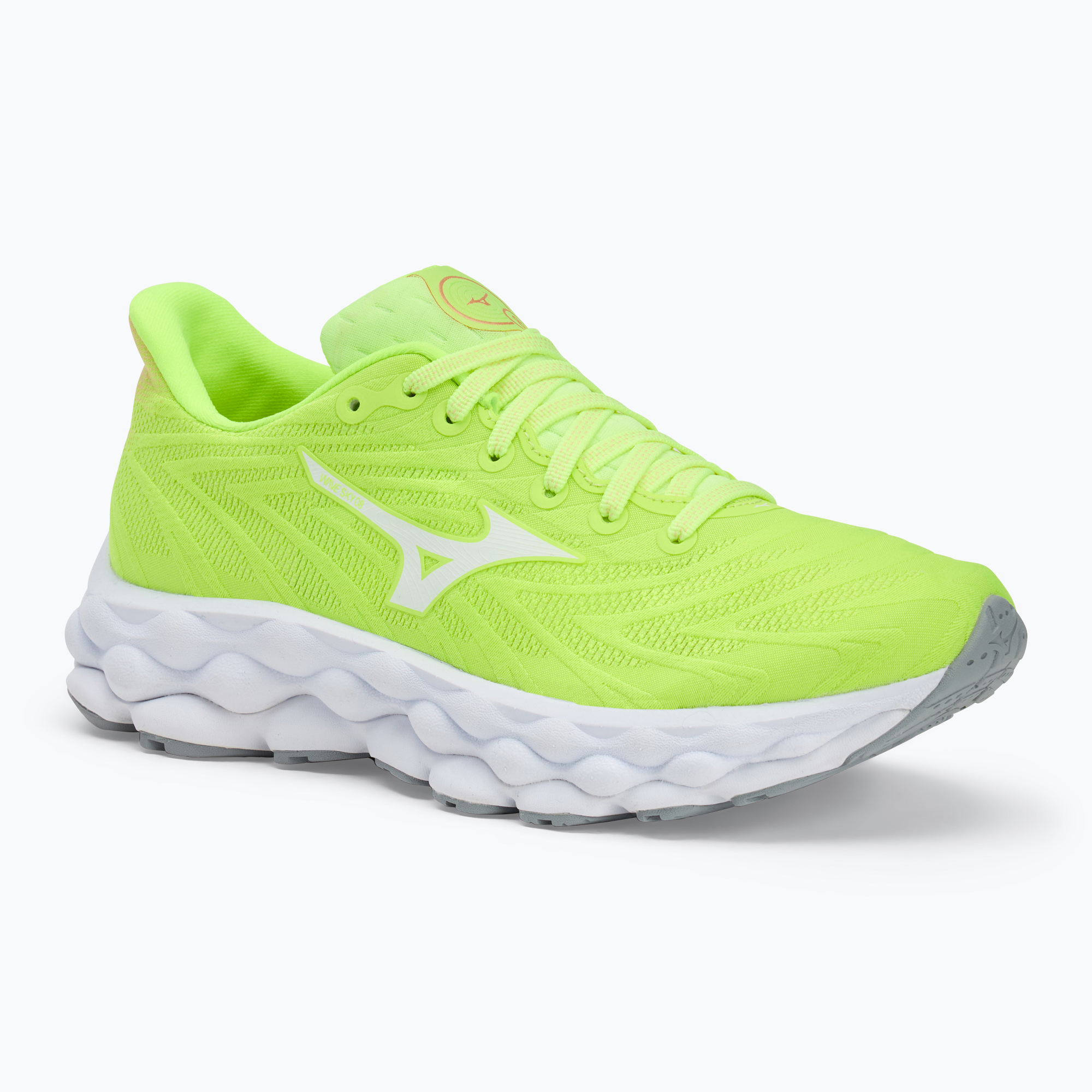 Încălțăminte de alergare pentru femei Mizuno Wave Sky 8 mizuno neo lime/white/pristine (Wave Sky 8 J1GD240224)