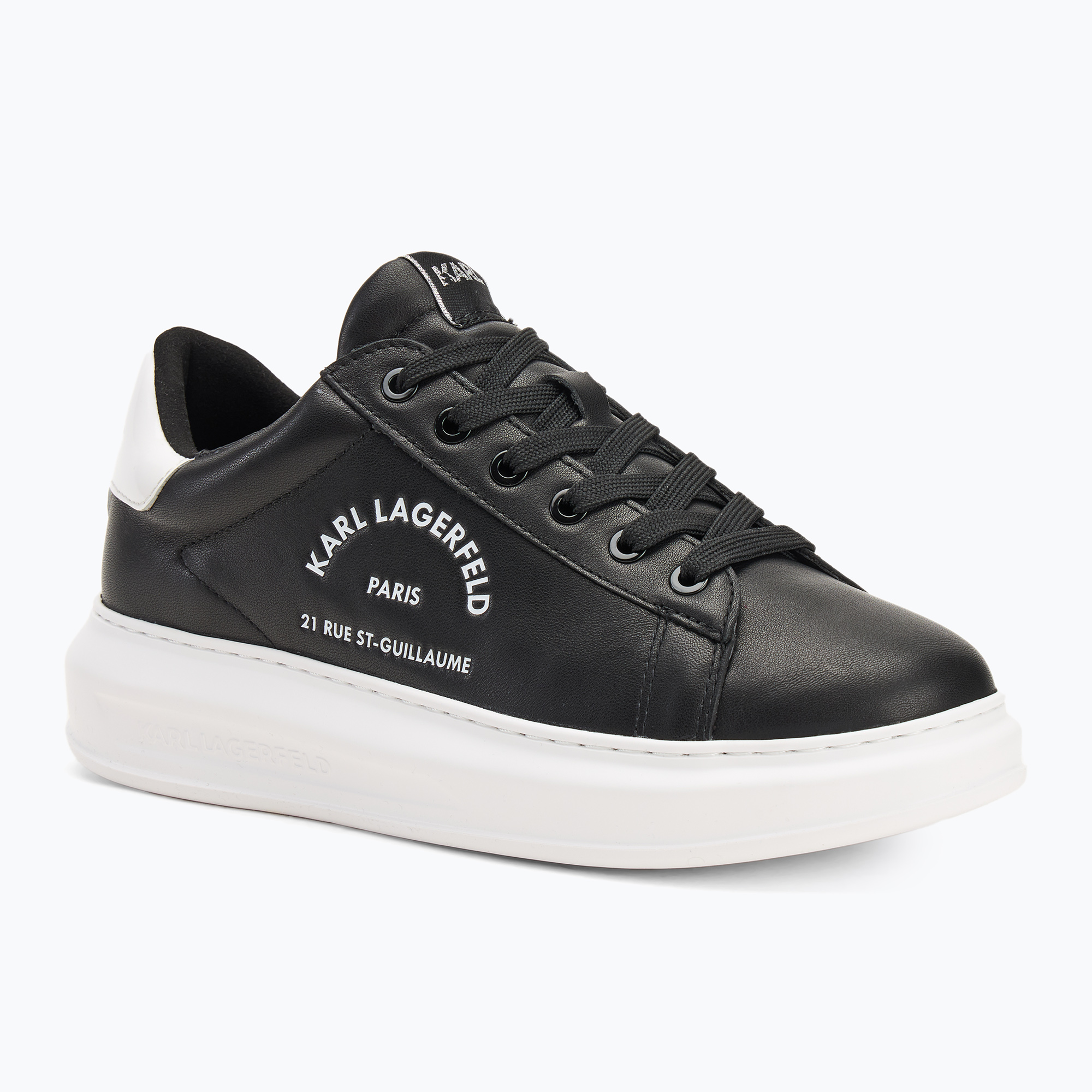 Încălțăminte pentru bărbați KARL LAGERFELD Kapri Maison black leather (Kapri Maison KL52538K 000)