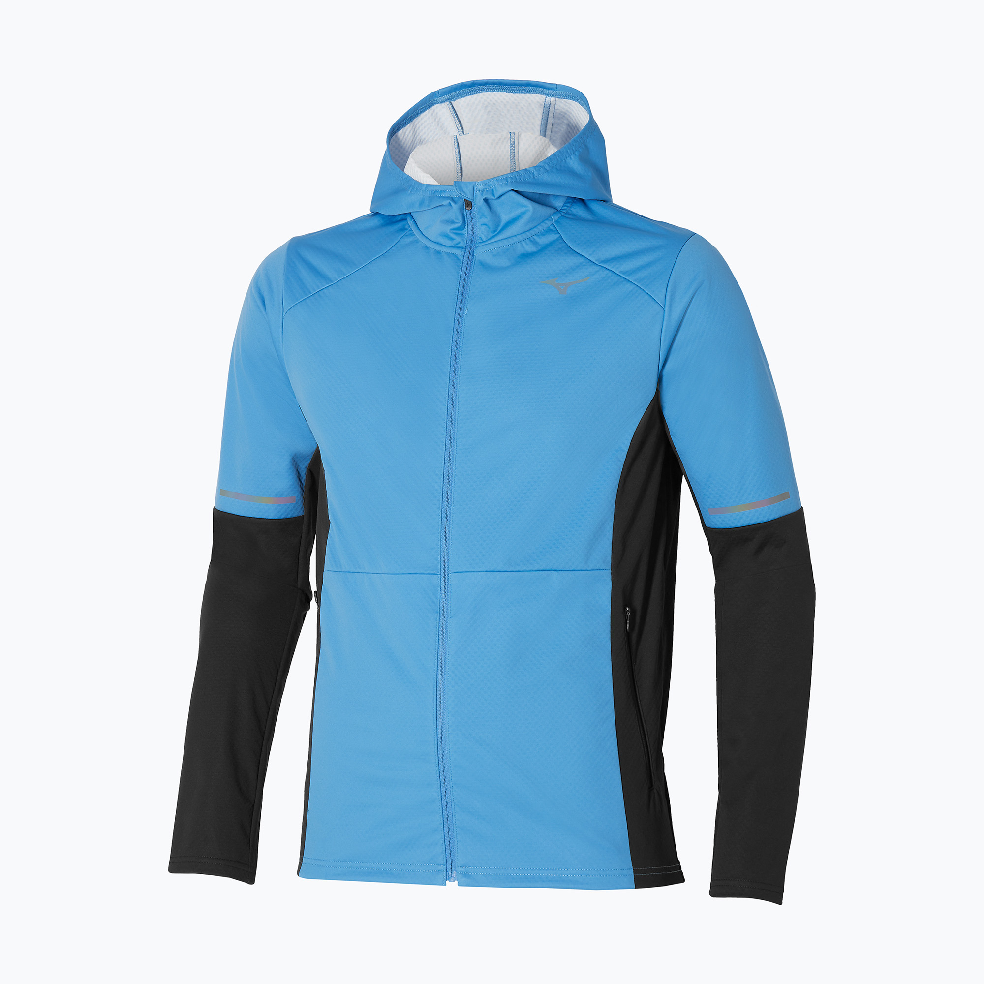 Jachetă de alergare pentru bărbați  Mizuno Thermal Charge BT parisian blue (Thermal Charge BT J2GEB50325)