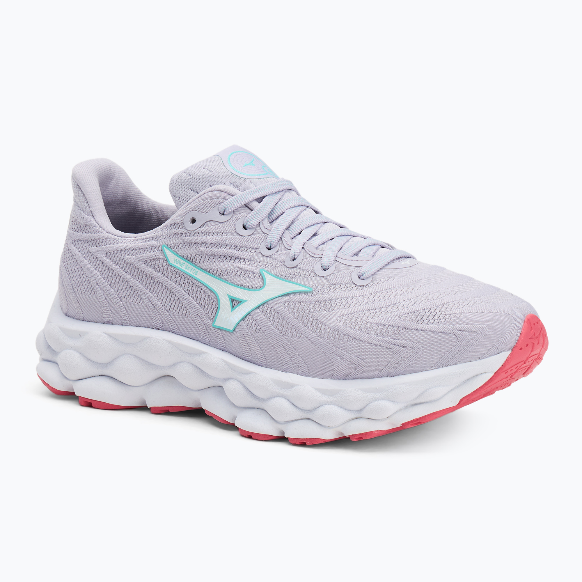 Încălțăminte de alergare pentru femei Mizuno Wave Sky 8 thistle/white/ camellia rose (Wave Sky 8 J1GD240273)