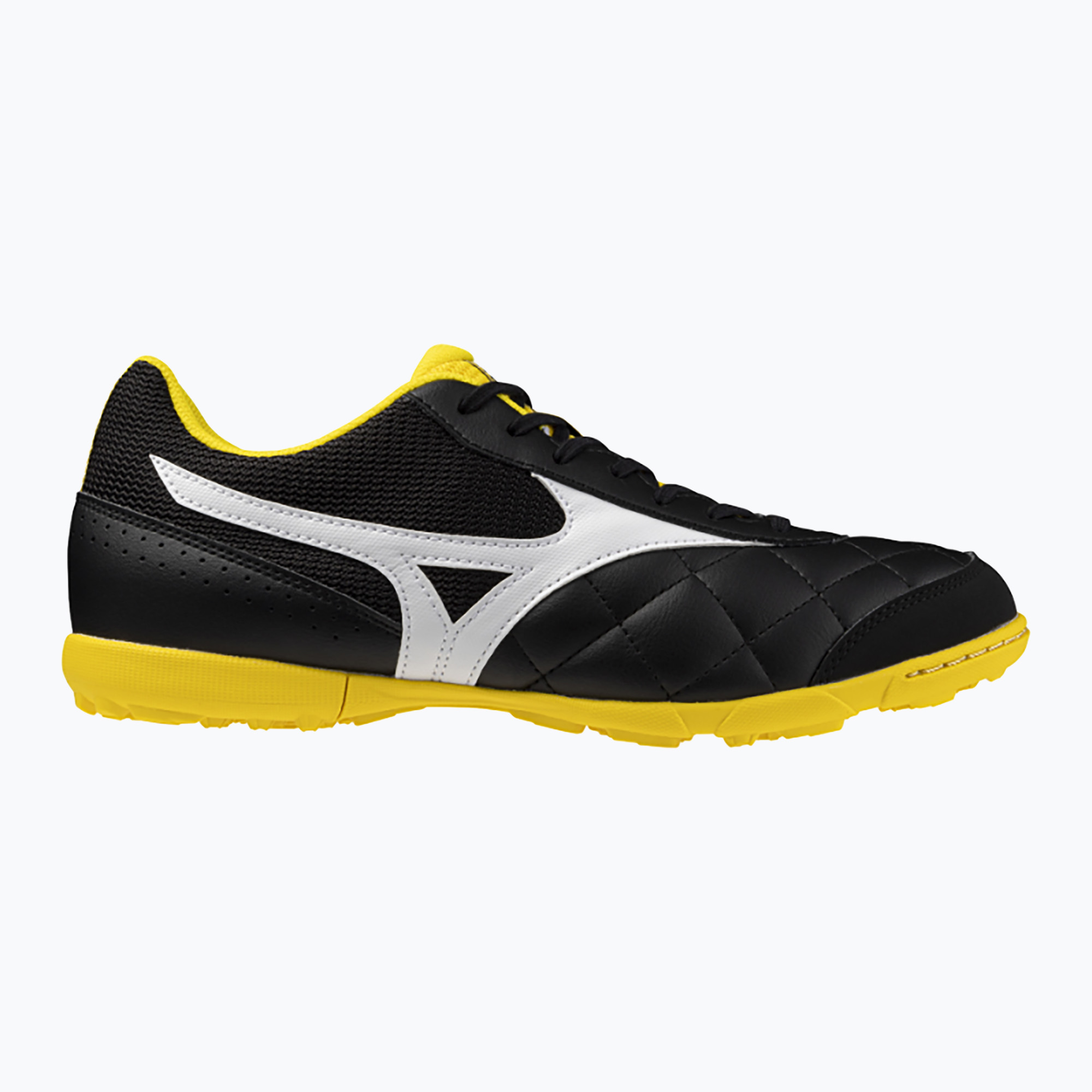 Încălțăminte de fotbal pentru bărbați Mizuno Mrl Sala Club TF graphite/cyber yellow (Mrl Sala Club TF Q1GB251611)