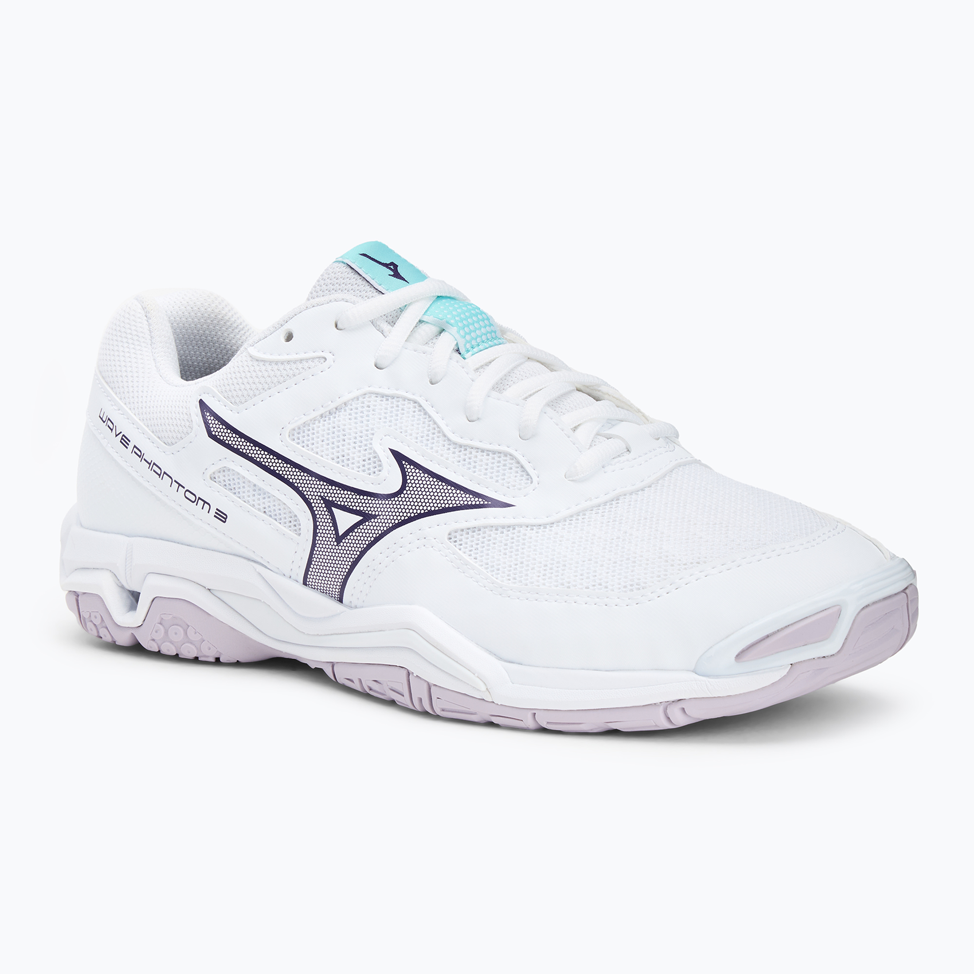 Încălțăminte Mizuno Wave Phantom 3 white/violet indigo/camellia rose (Wave Phantom 3 X1GB226020)