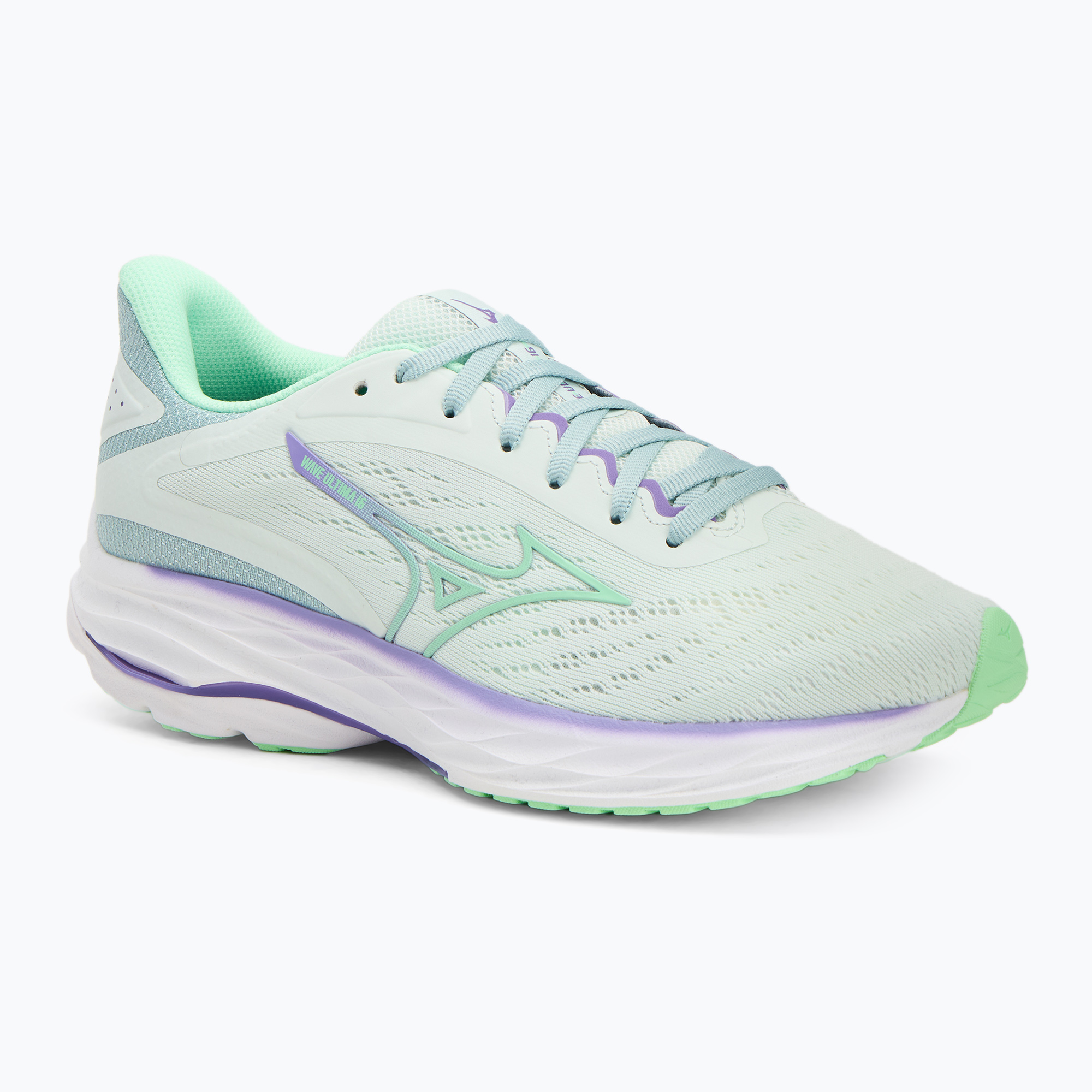 Încălțăminte de alergare pentru femei Mizuno Wave Ultima 16 hint of mint/neo mint/paisley purple (Wave Ultima 16 J1GD251821)