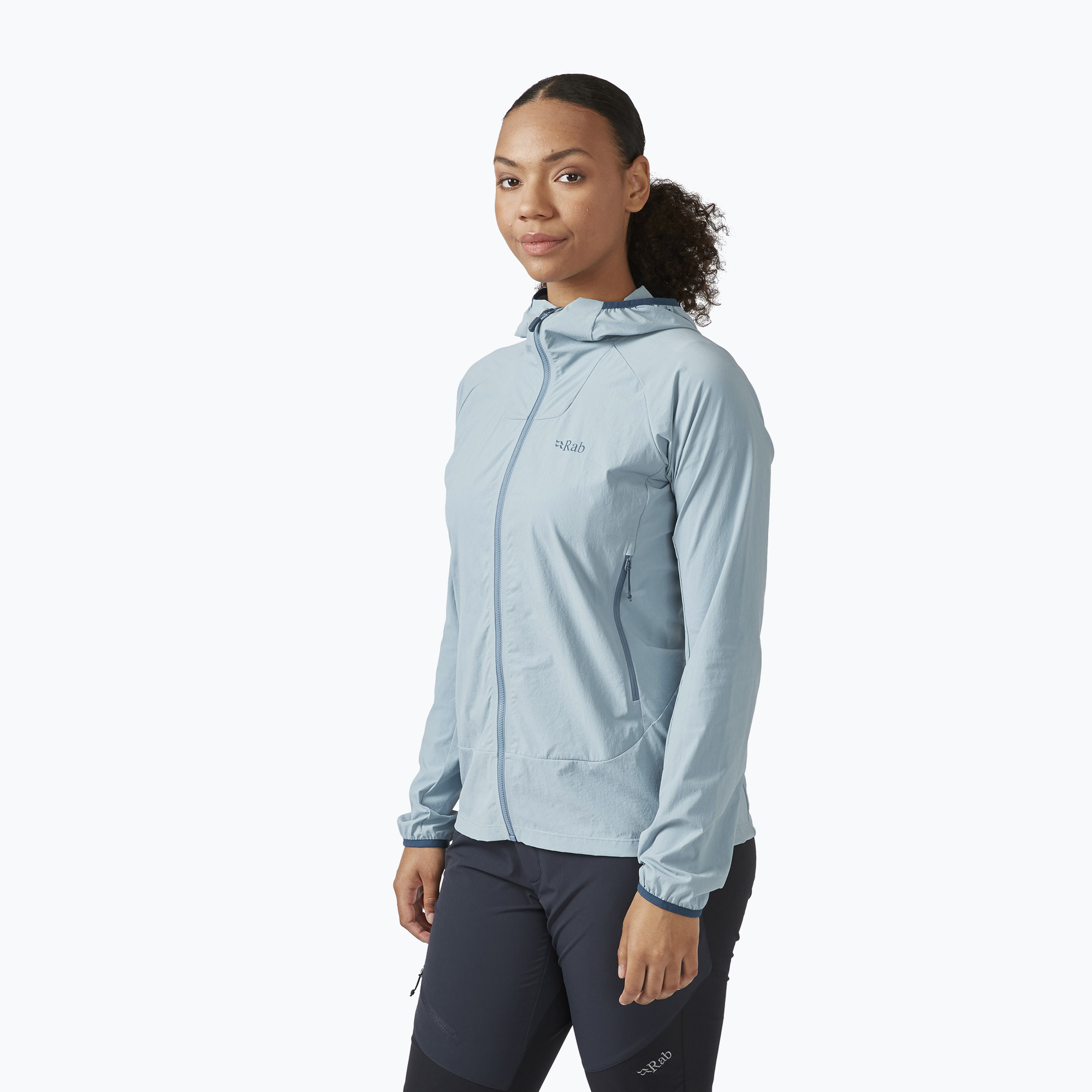 Geacă softshell pentru femei Rab Borealis citadel (Borealis QWS-39-CIT)