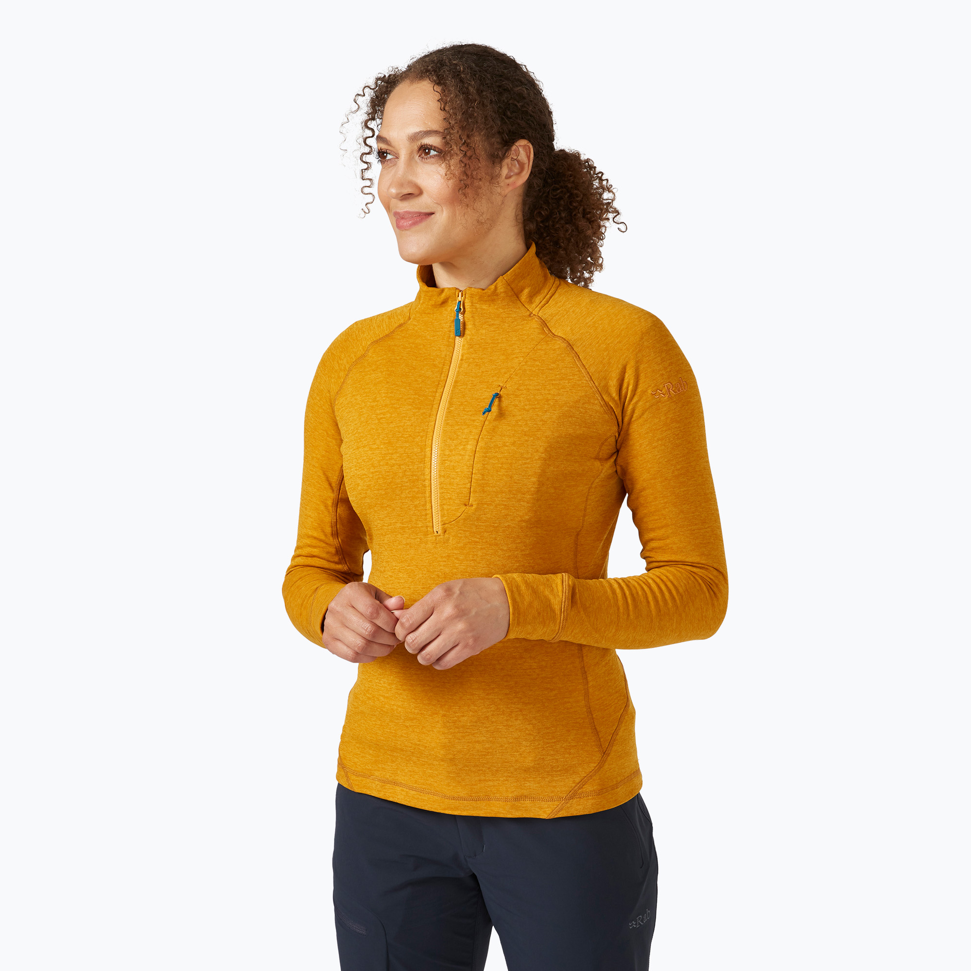 Bluză de trekking petru femei Rab Nexus Pull-On butternut