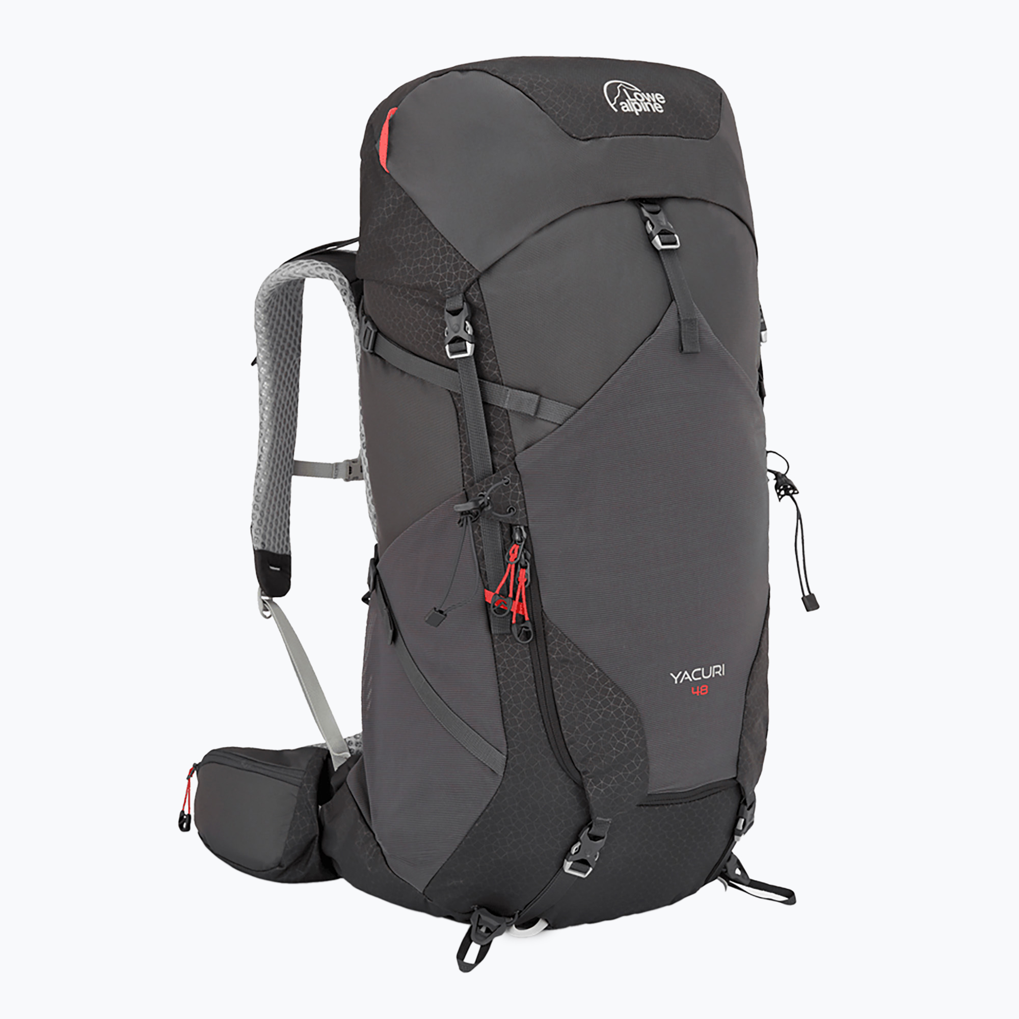 Rucsac de trekking pentru bărbați Lowe Alpine Yacuri 48 anthracite/graphene (Yacuri 48 FMQ-56)