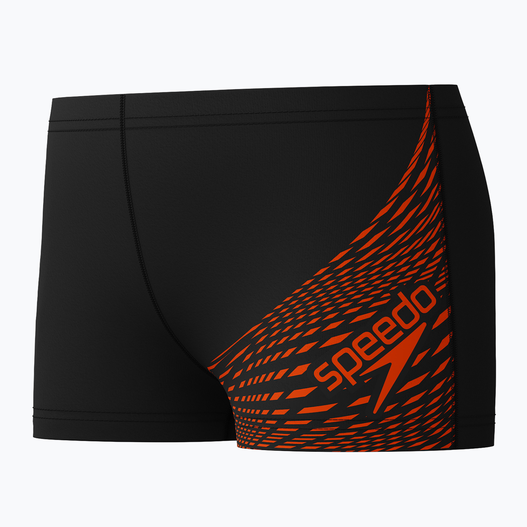 Boxeri de înot pentru copii Speedo Medley Logo Aquashort red ginger (Medley Logo 8-1241018410)