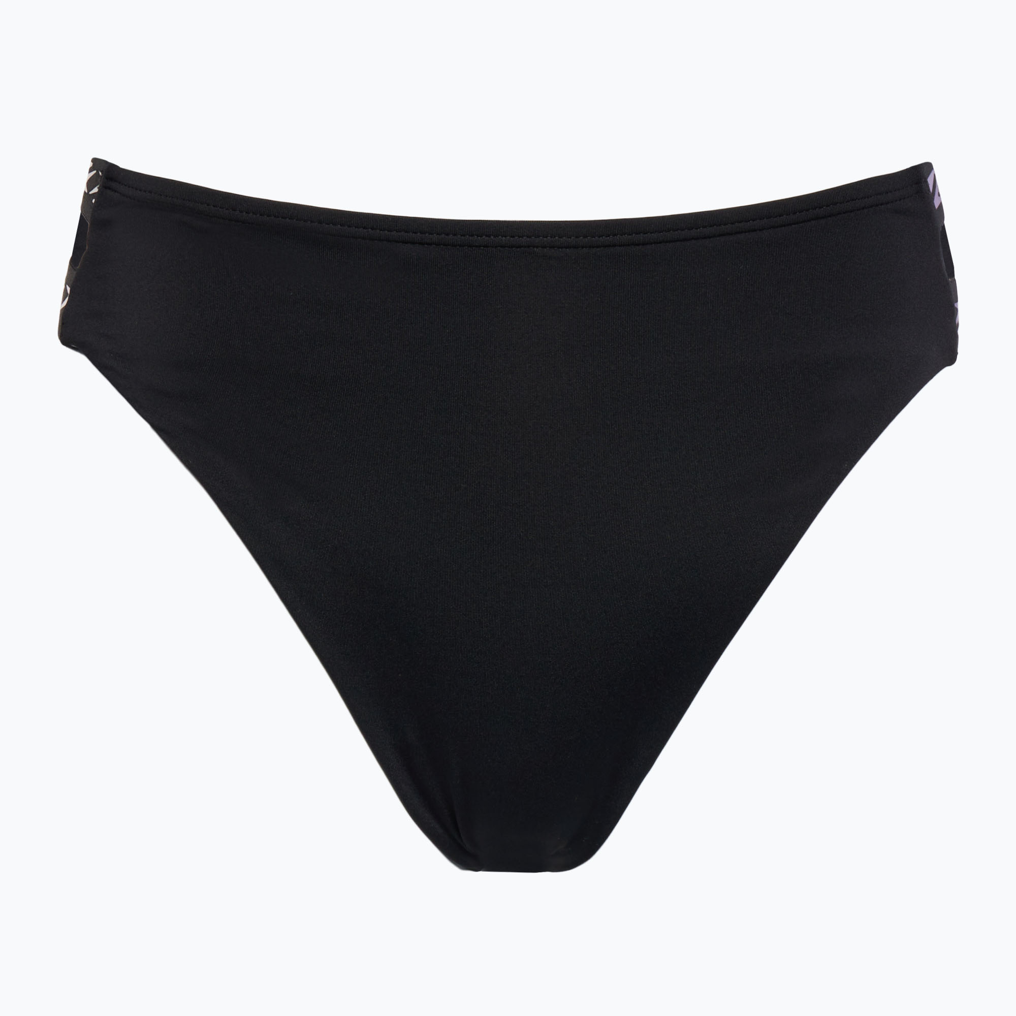 Costum de înot din două piese pentru femei Speedo Solid Logo Elastic High Waist Bottom speedo black