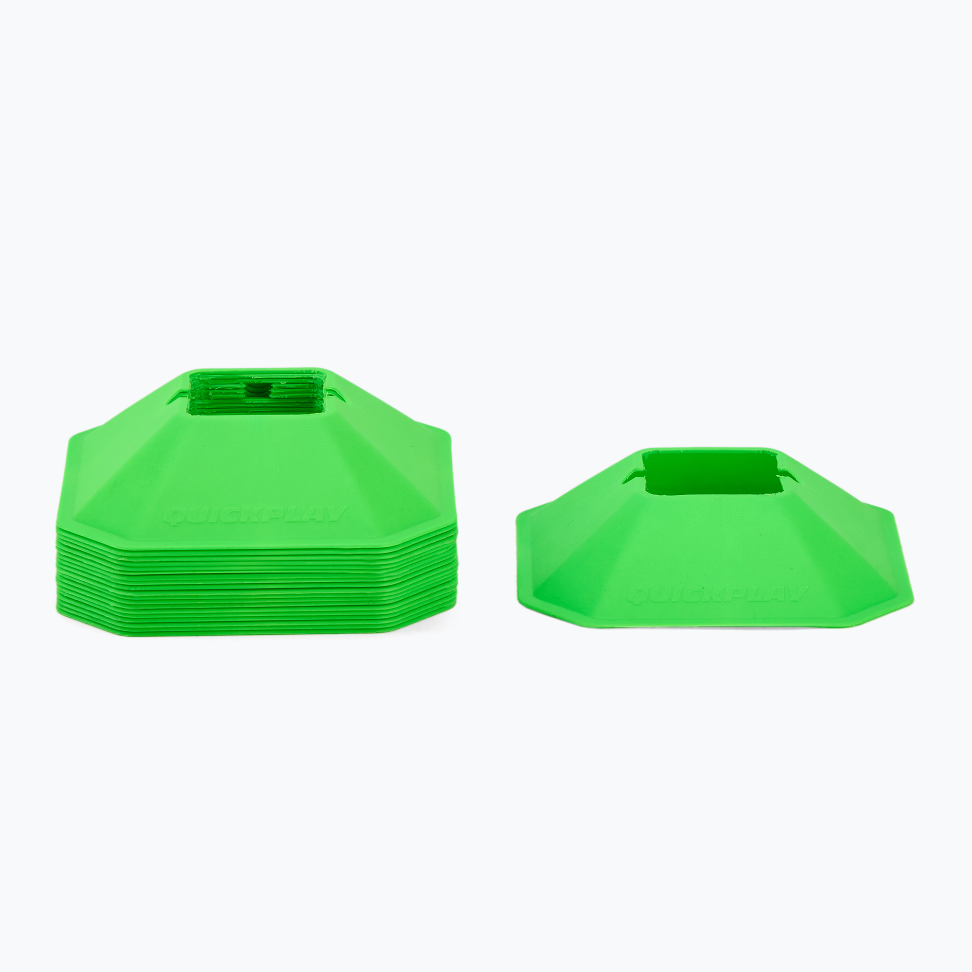 Conuri de antrenament QuickPlay Mini Cones 20 buc. green (Mini Cones MCONE20NG)