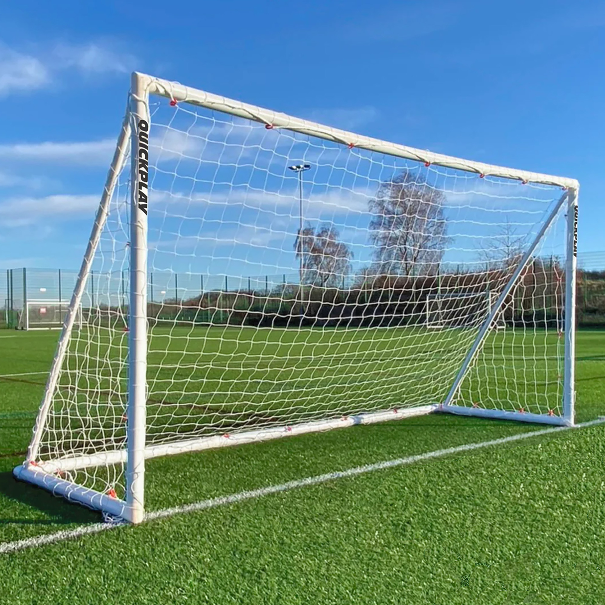 Poartă de fotbal  QuickPlay Q-Fold 360 x 180 cm white (Q-Fold QFH12X6N)