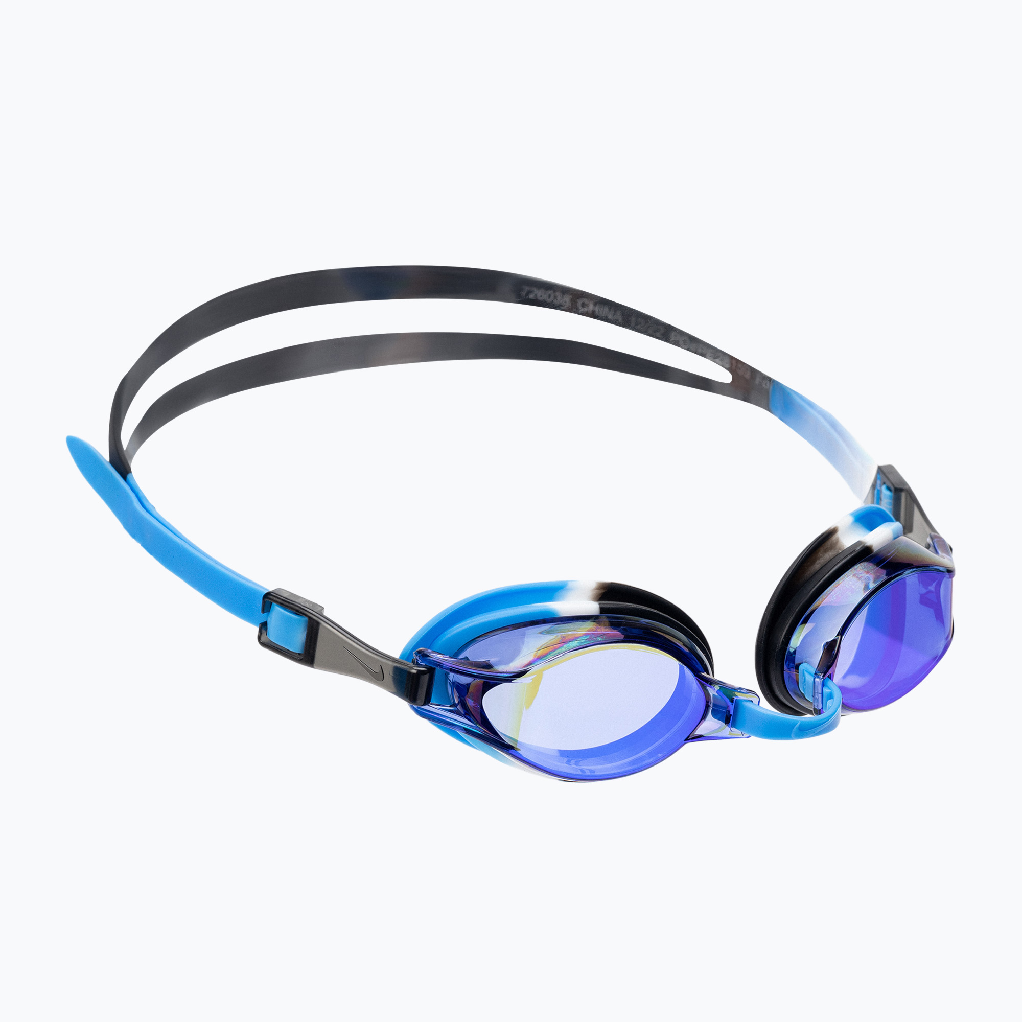 Ochelari de înot pentru copii Nike Chrome albastru foto