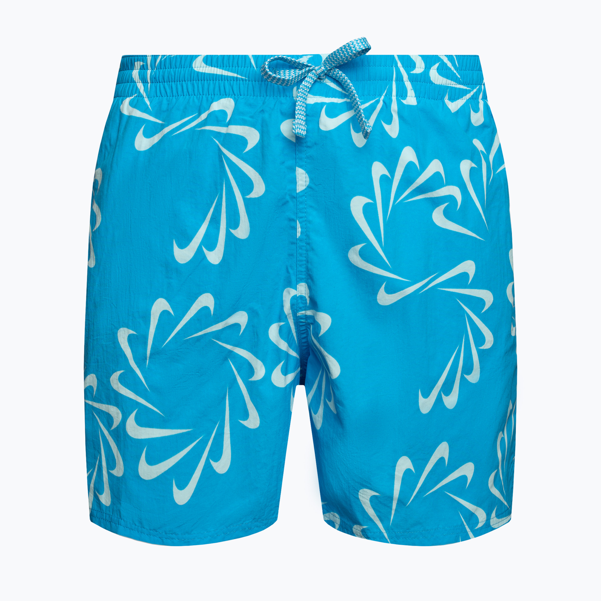 Pantaloni scurți de volei Nike Swoosh Line 5" pentru bărbați, albastru NESSD509-480 (Swoosh Line 5" Volley NESSD509)
