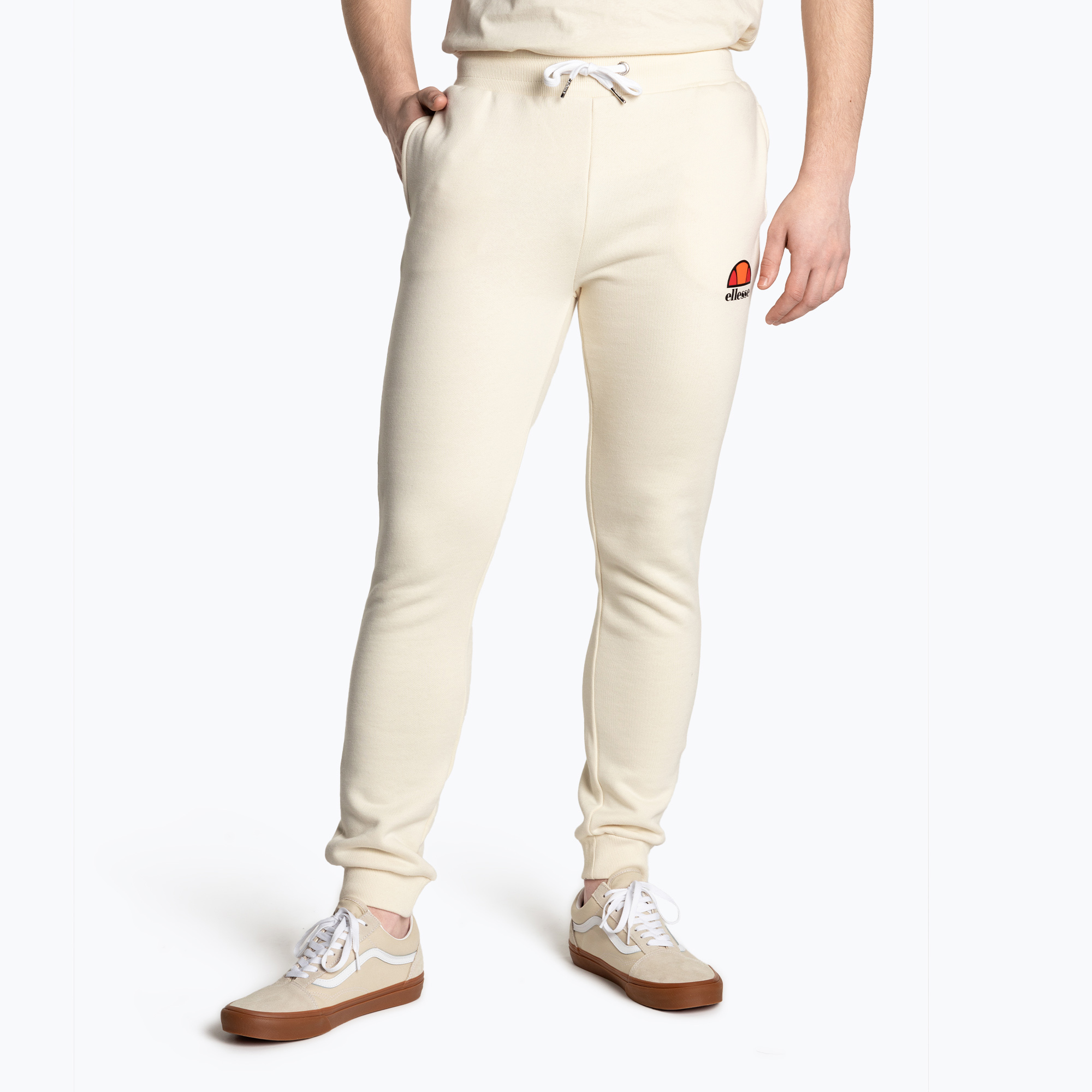 Pantaloni pentru bărbați Ellesse Ovest Jog off white (Ovest Jog SHV01763904)