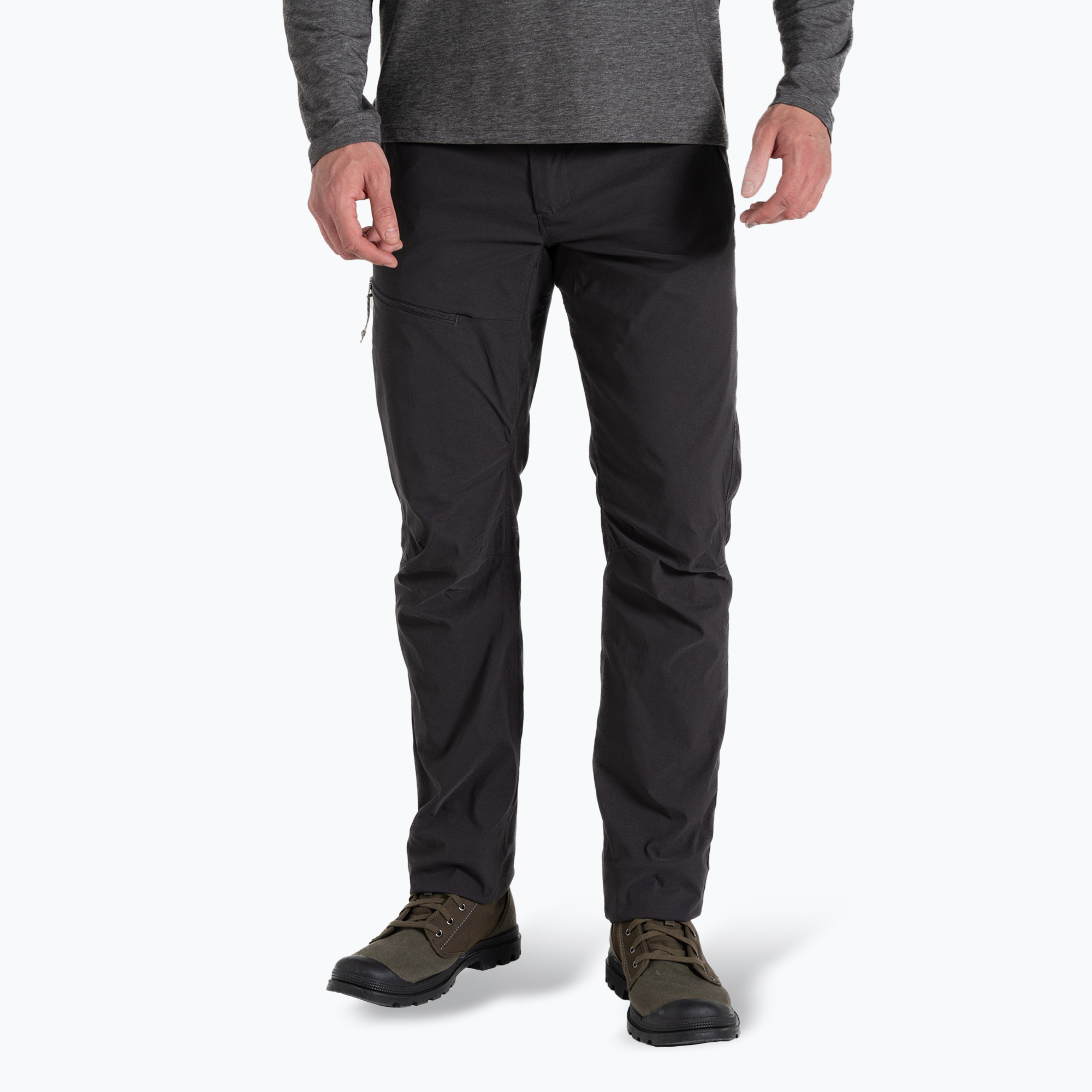 Pantaloni de trekking pentru bărbați Craghoppers NosiLife PRO Trouser III black pepper (NosiLife PRO Trouser III CMJ643)