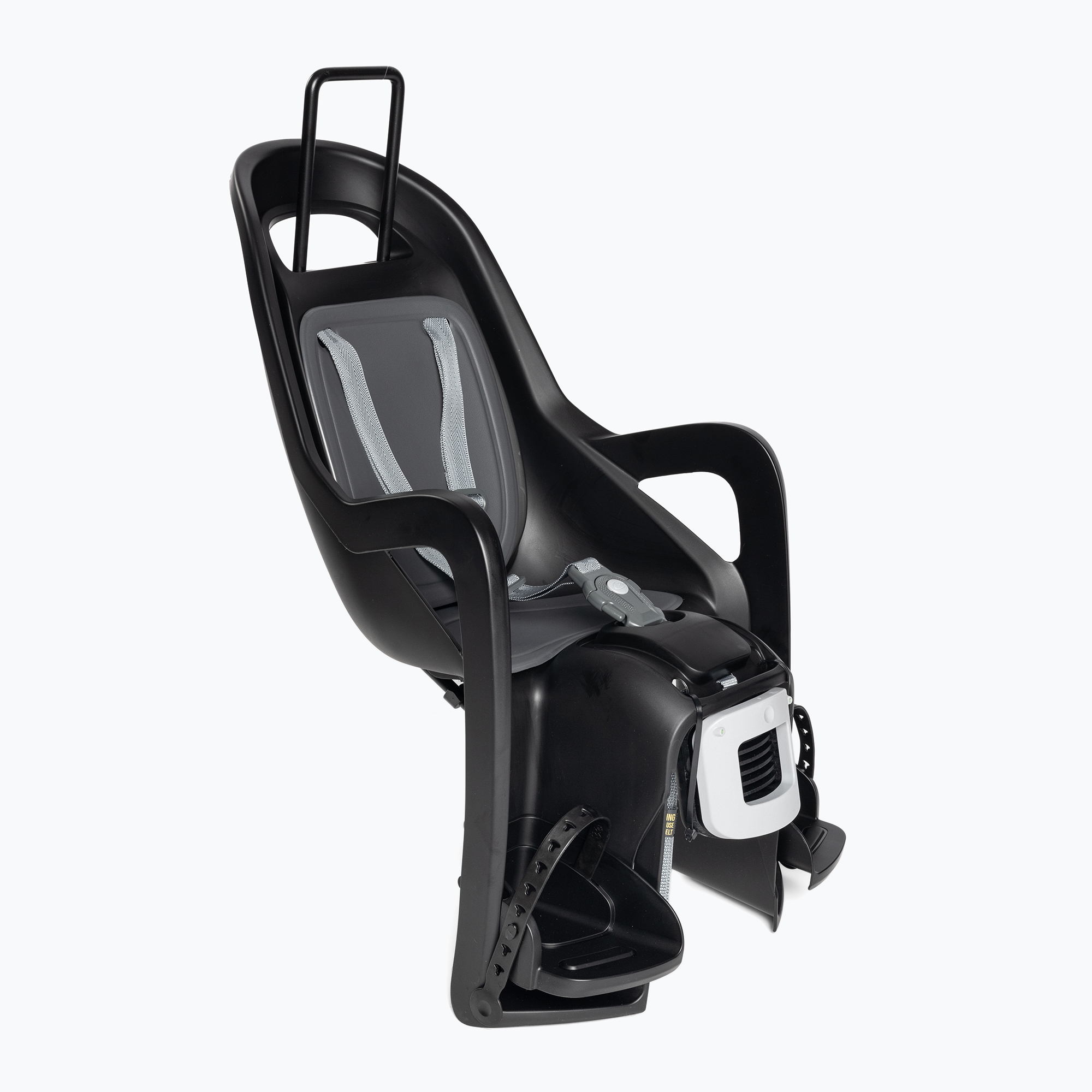 Polisport Groovy Maxi FF 29 negru/gri FO cadru spate cadru spate scaun de bicicletă 8406000011 (Groovy Maxi FF 29 FO 8406000011)