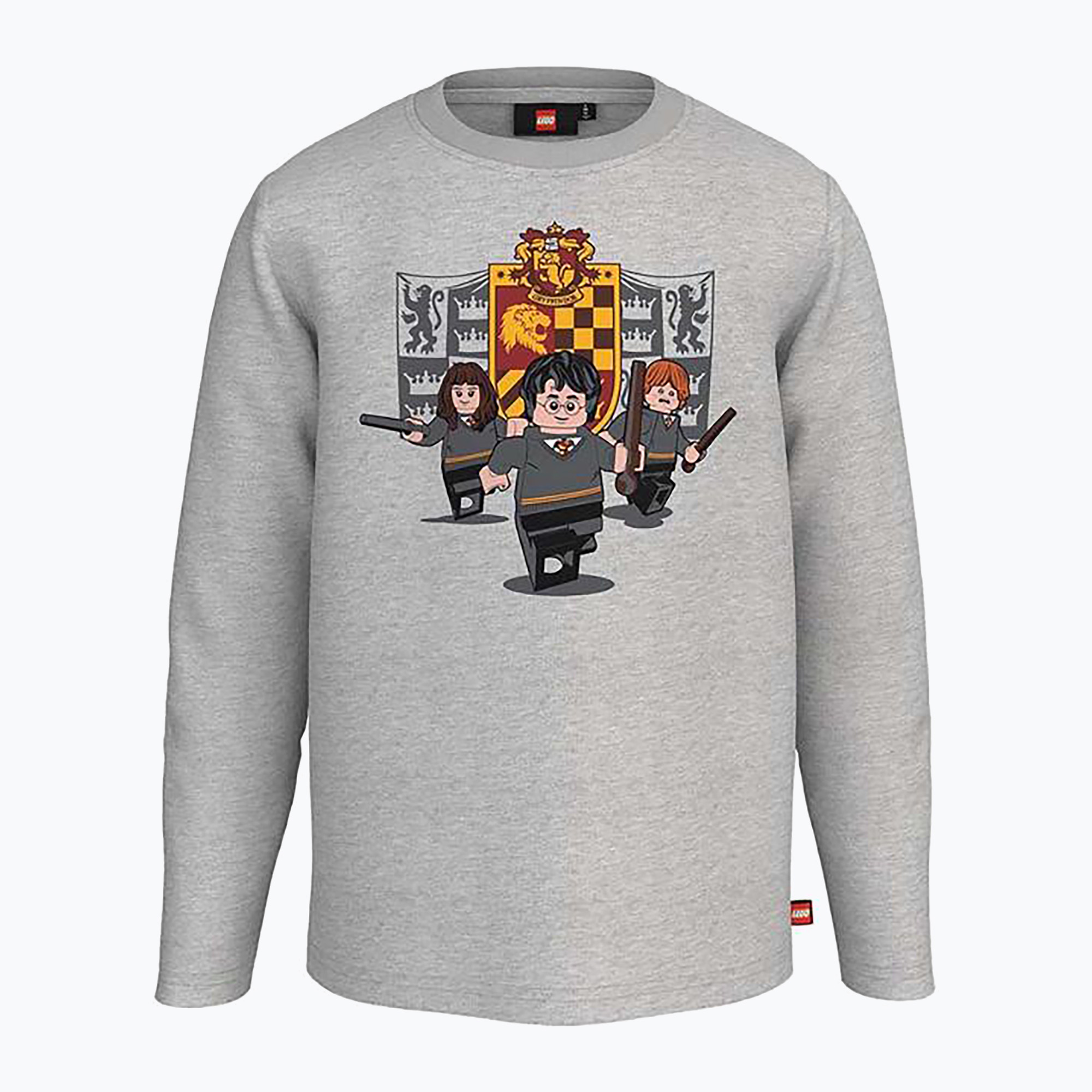 Tricou pentru copii Lego Lwtaylor 117 gri/melage (Lwtaylor 117 12010783)