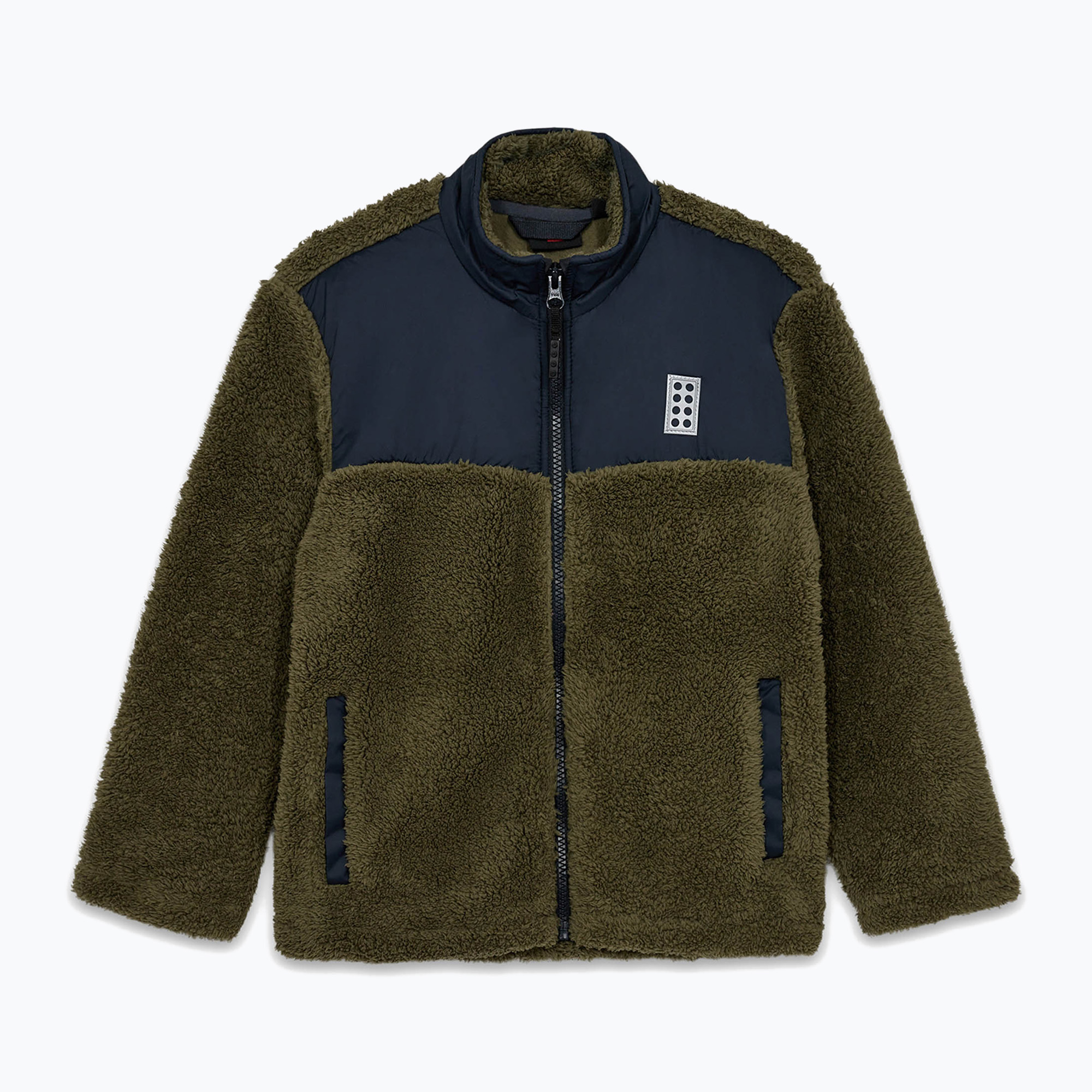 Geacă pentru copii LEGO Lwscout Teddy dark khaki (Lwscout Teddy 11010813)