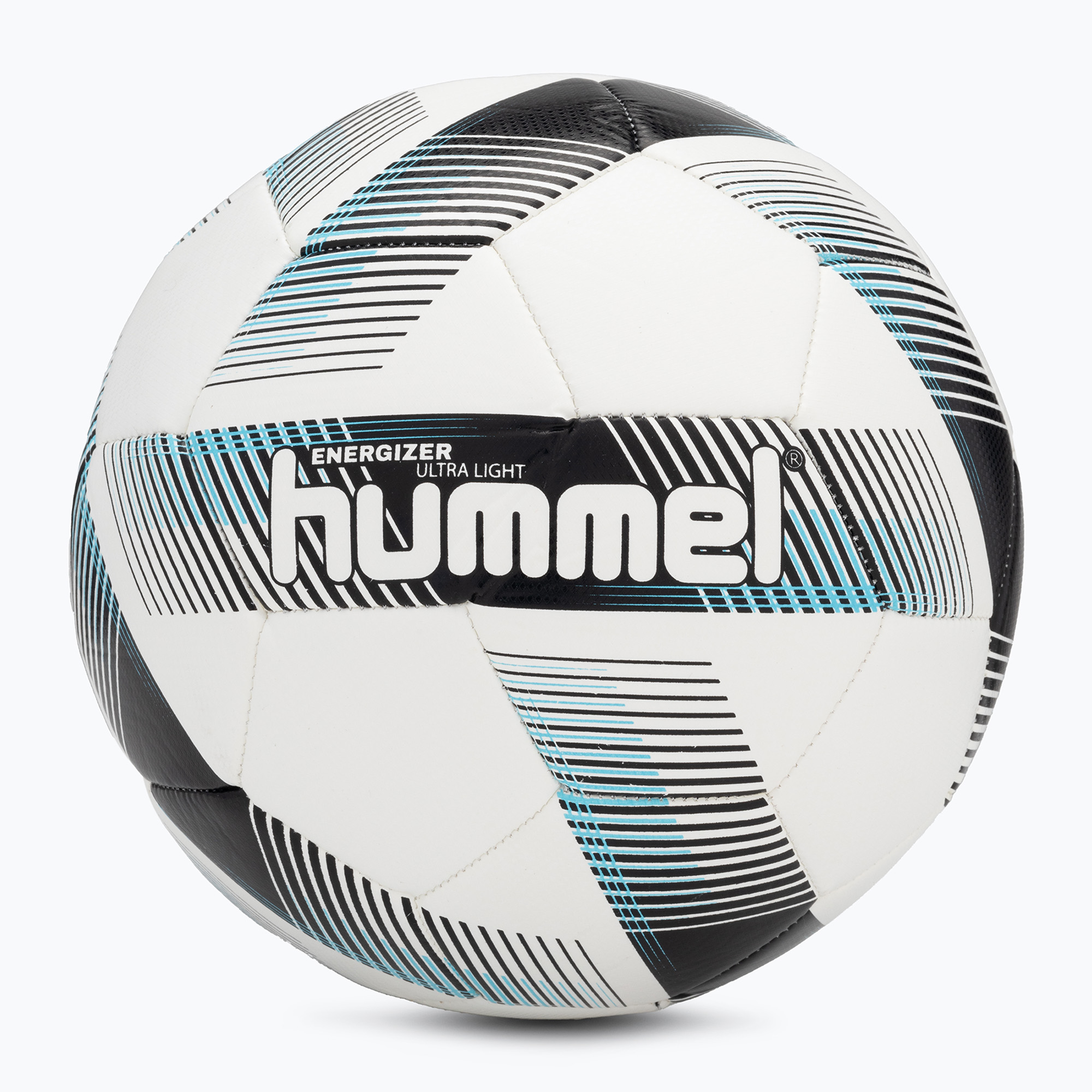 Hummel Energizer Ultra Light FB fotbal alb/negru/albastru mărimea 5