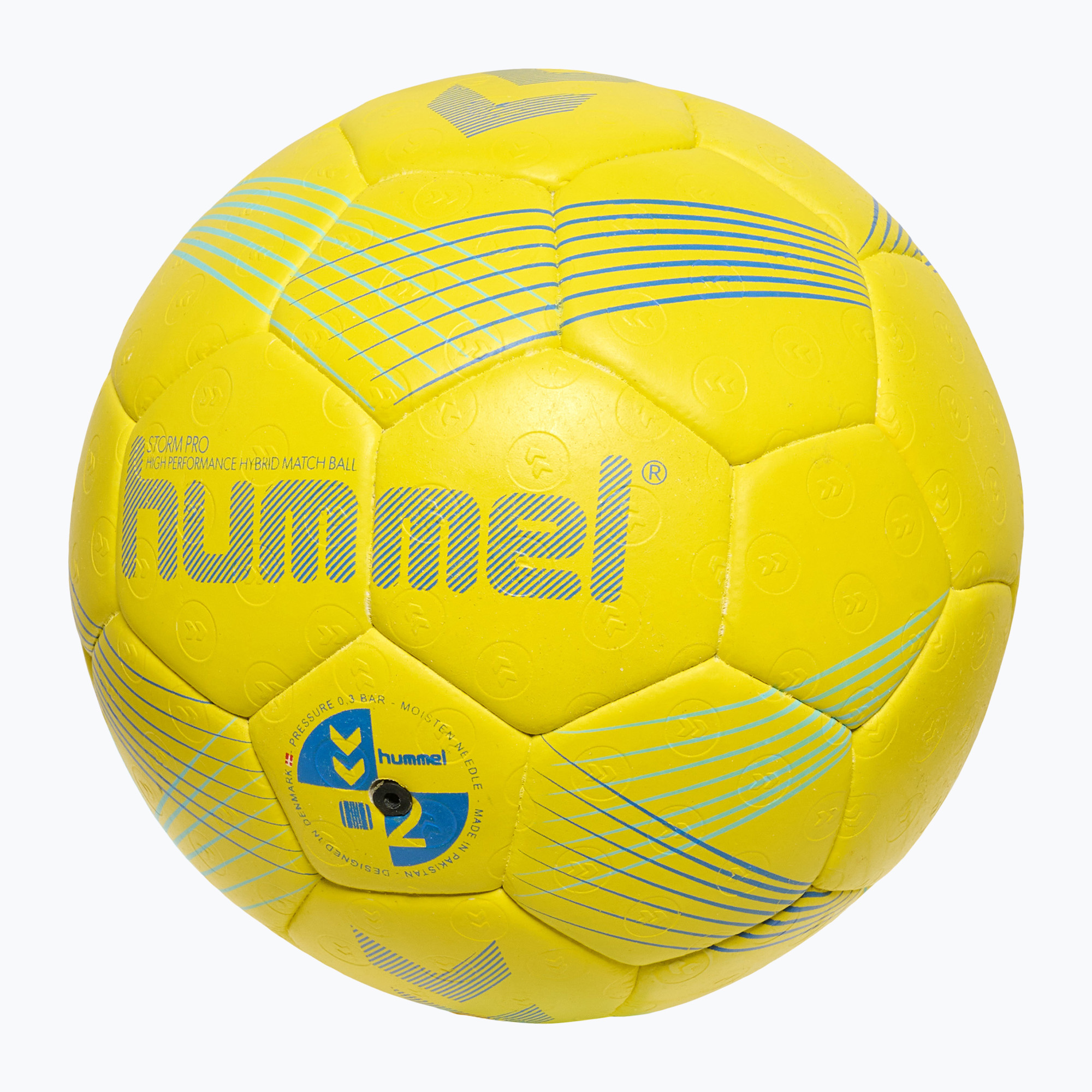 Hummel Strom Pro HB handbal galben/albastru/marin mărimea 2