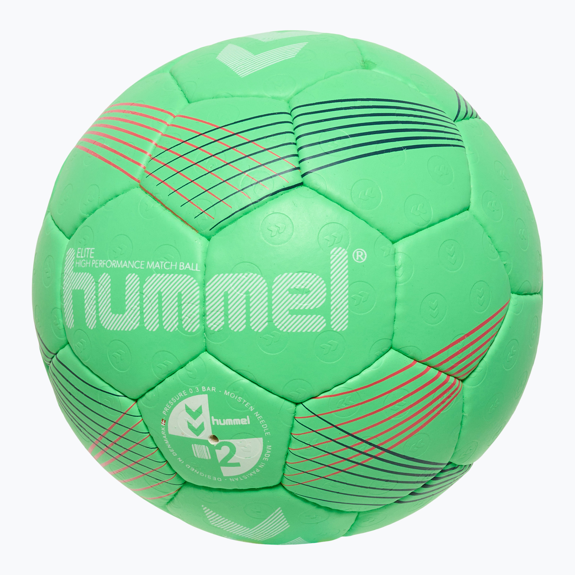 Hummel Elite HB handbal verde/alb/roșu mărimea 2