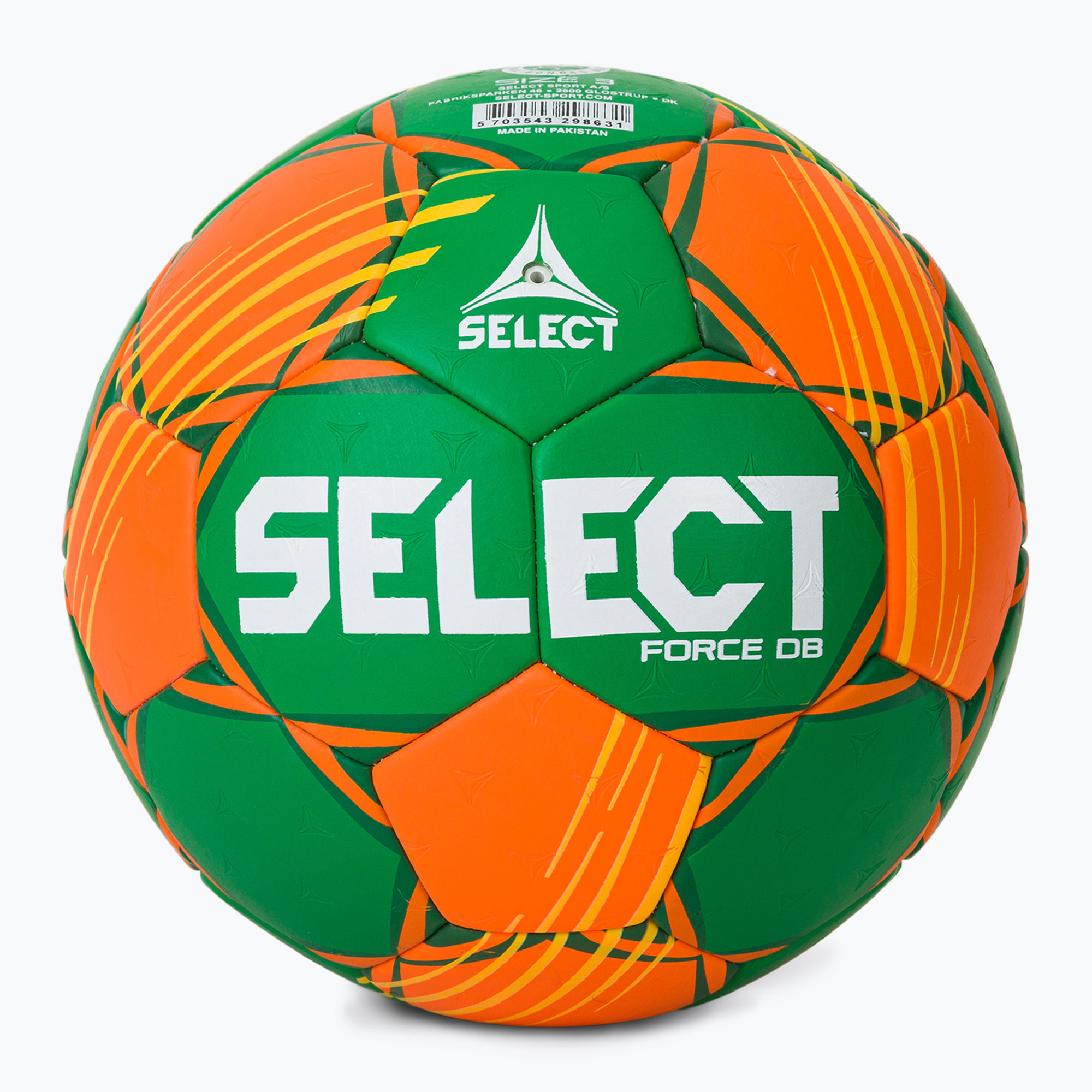 SELECT Force DB v22 3 portocaliu-verde handbal 210029