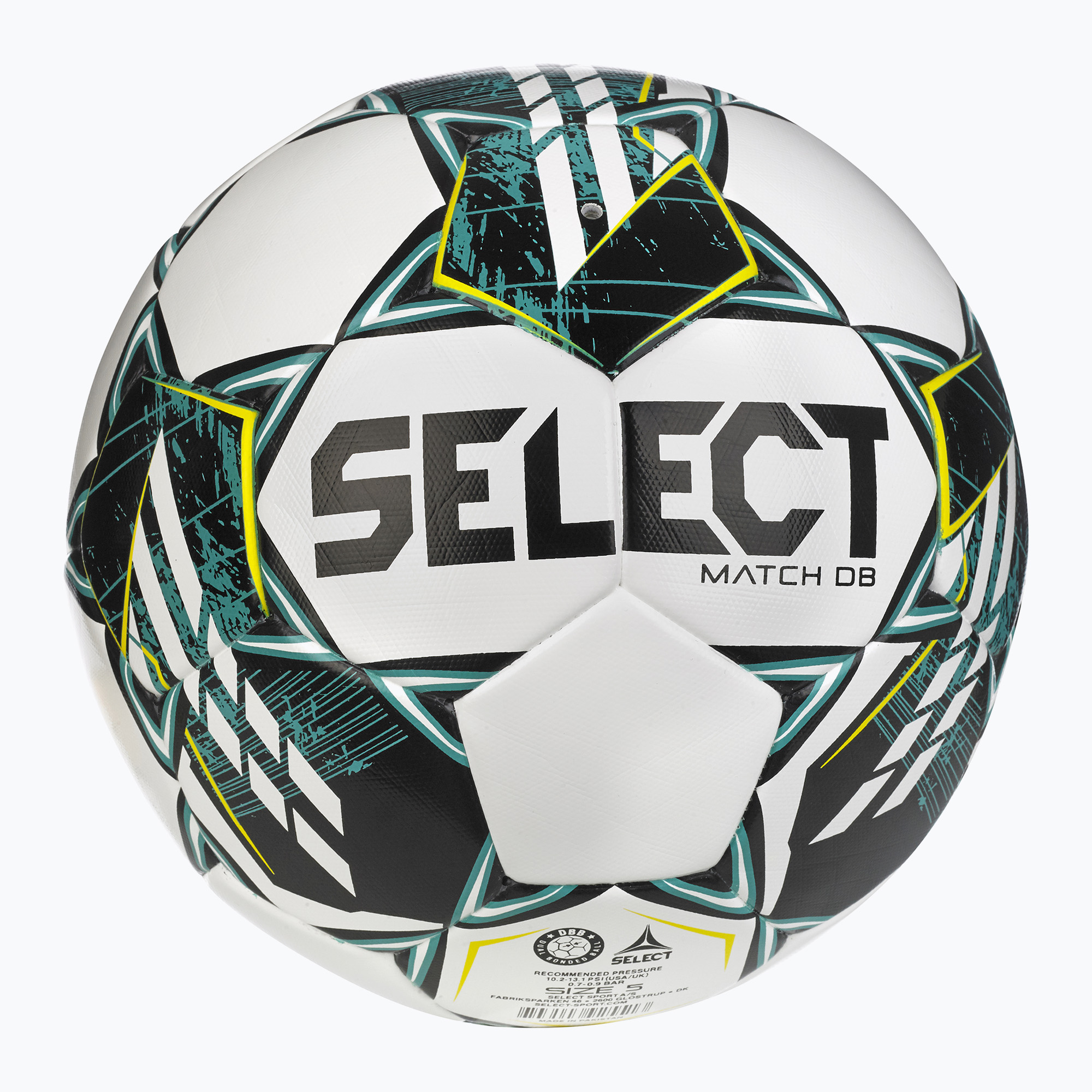 SELECT Match DB FIFA Basic v23 alb / verde fotbal dimensiunea 4