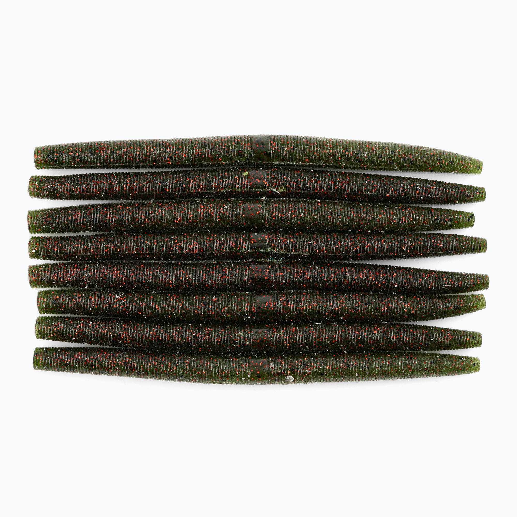 SavageGear 3D Armor Tube Sinking 8 buc. Pepene verde deschis 77460 (3D Armor Tube Sinking 8 szt. 77460)
