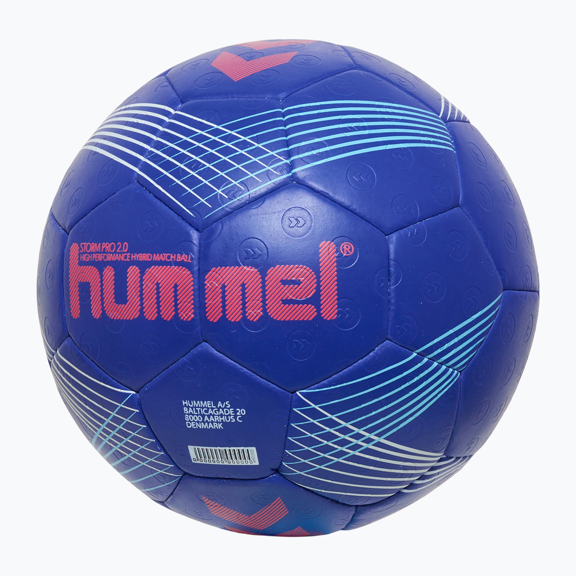 Hummel Storm Pro 2.0 HB albastru/roșu handbal mărimea 2