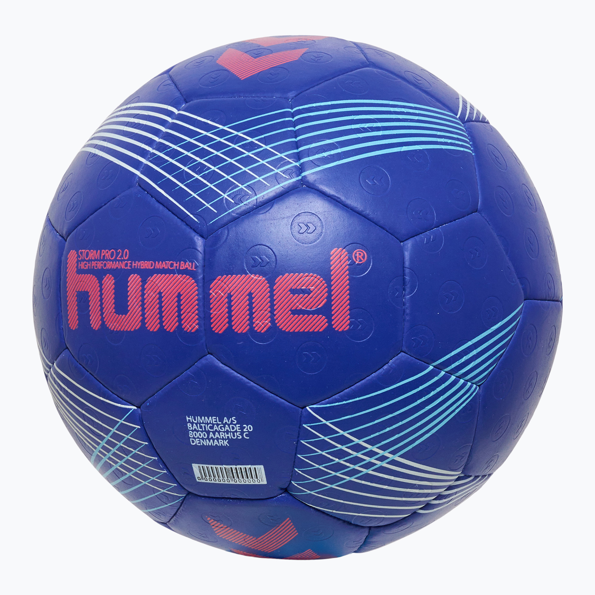 Hummel Storm Pro 2.0 HB albastru/roșu handbal mărimea 3