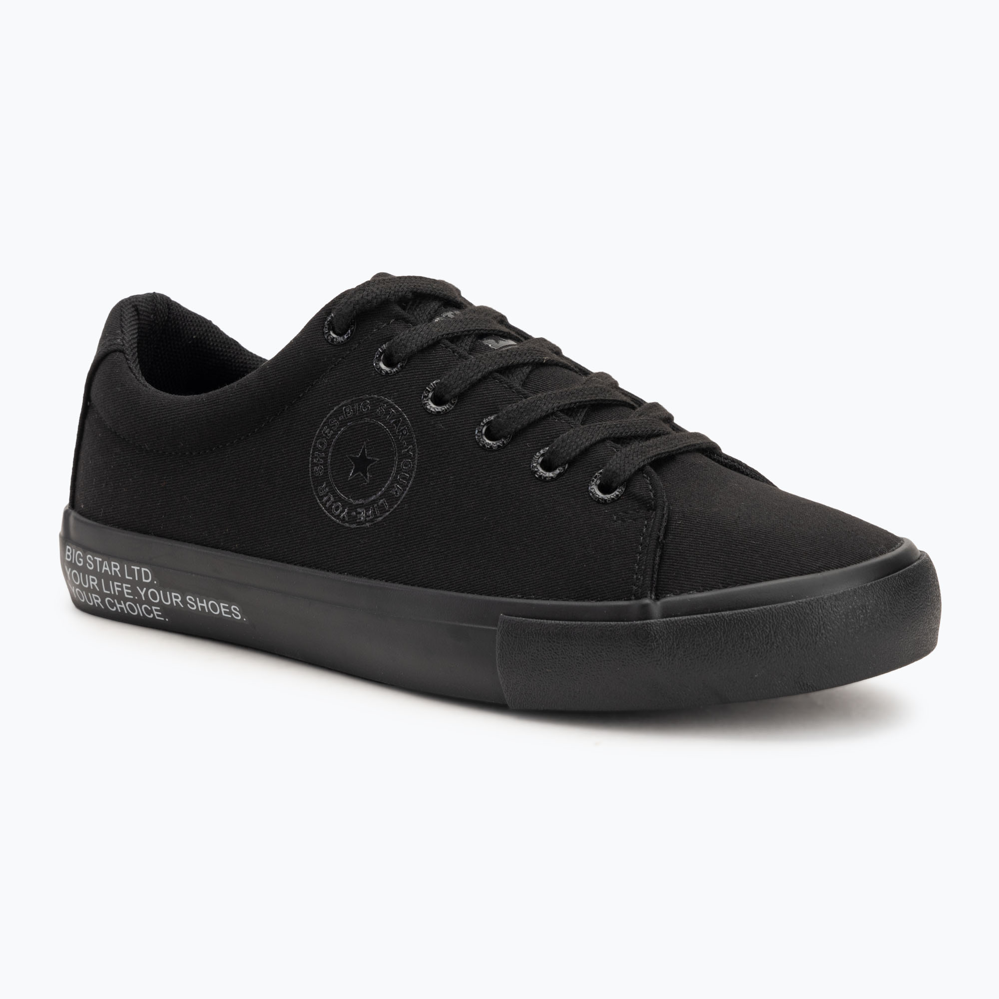 BIG STAR - adidași pentru bărbați LL174078 negru (LL174078)
