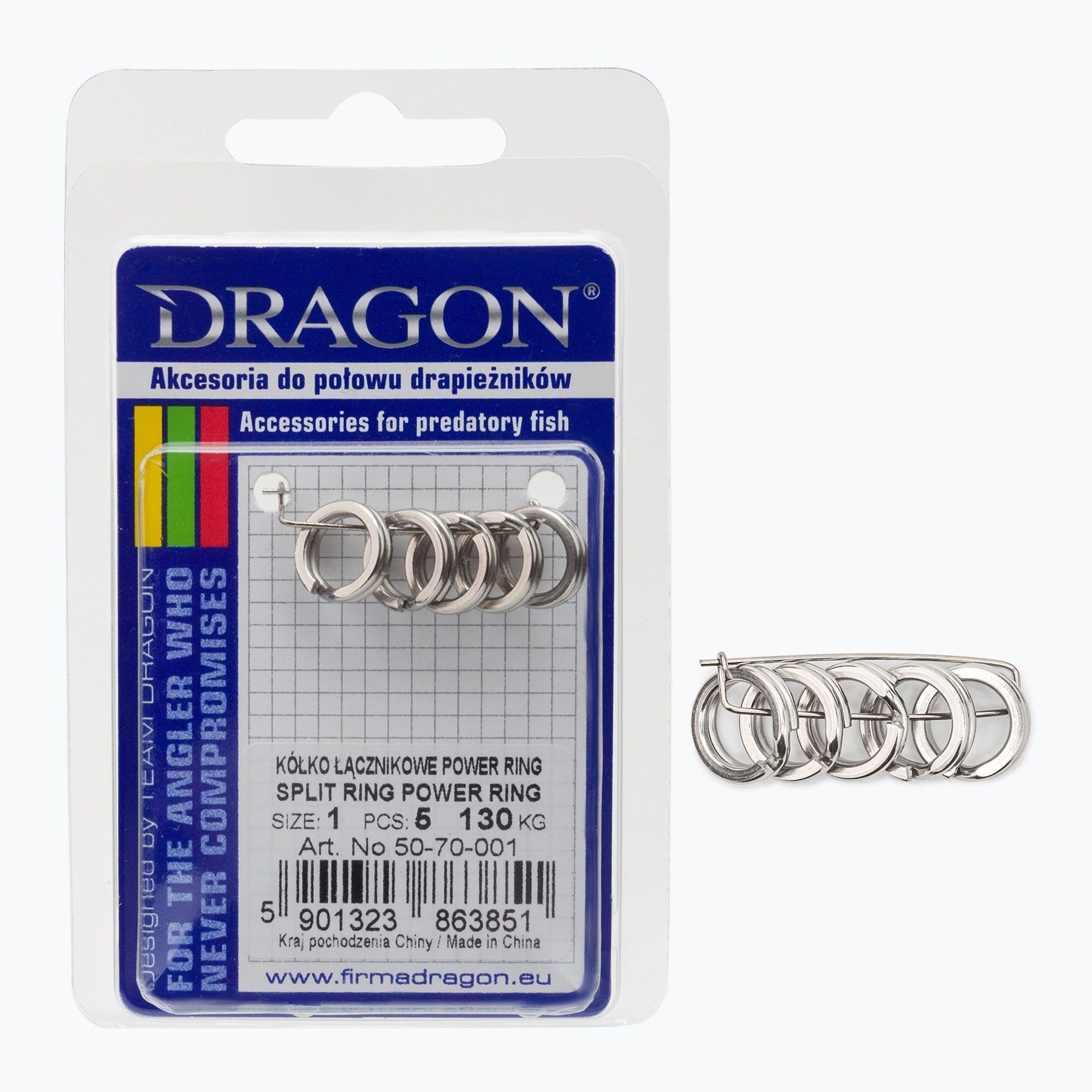 Inelul Dragon Power Ring argint PDF-50-70 (Power Ring PDF-50-70)