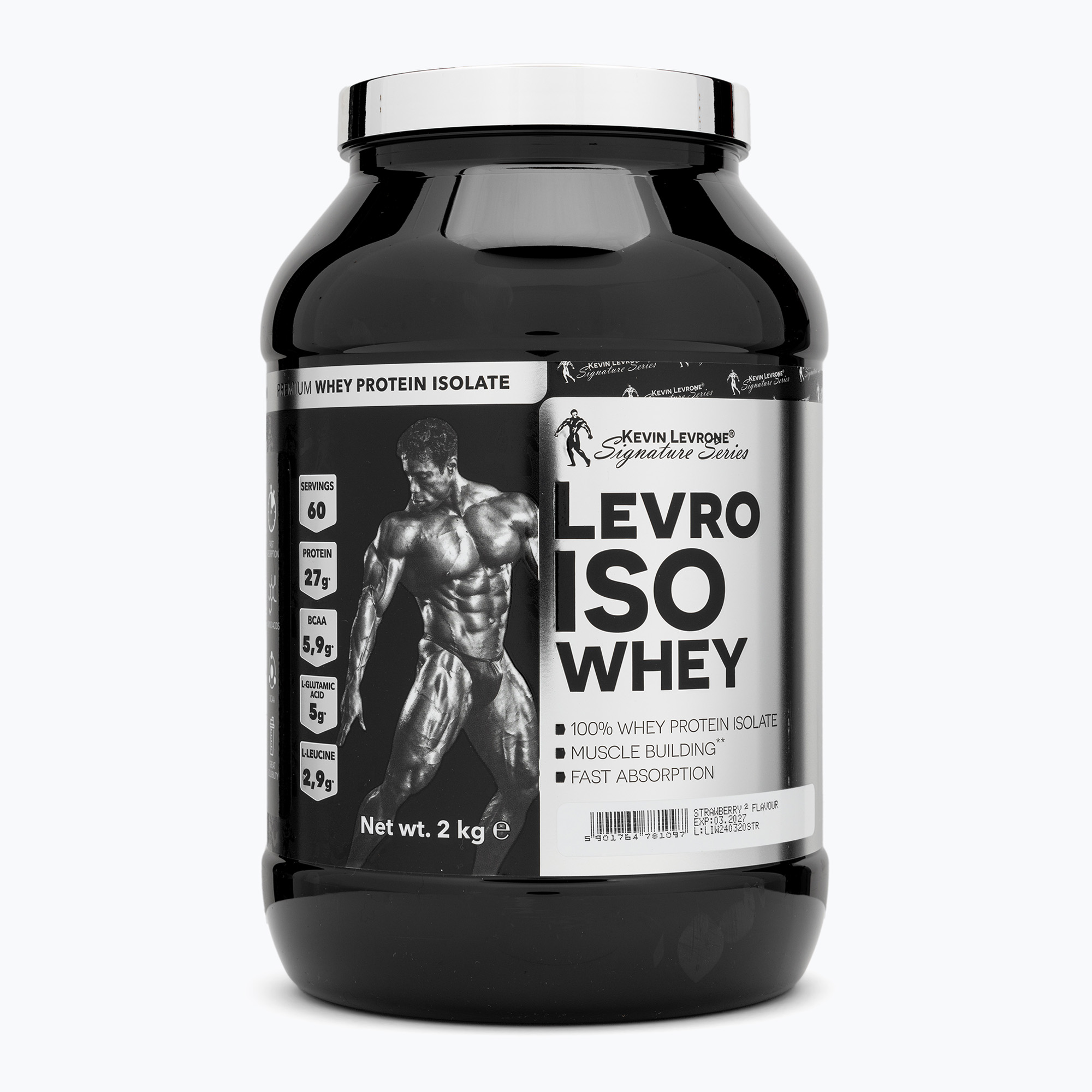 Izolat Fitness Authority Levrone Levro Iso Whey 2 kg strawberry (Levrone Levro Iso Whey KL-KLP000517R1.1)
