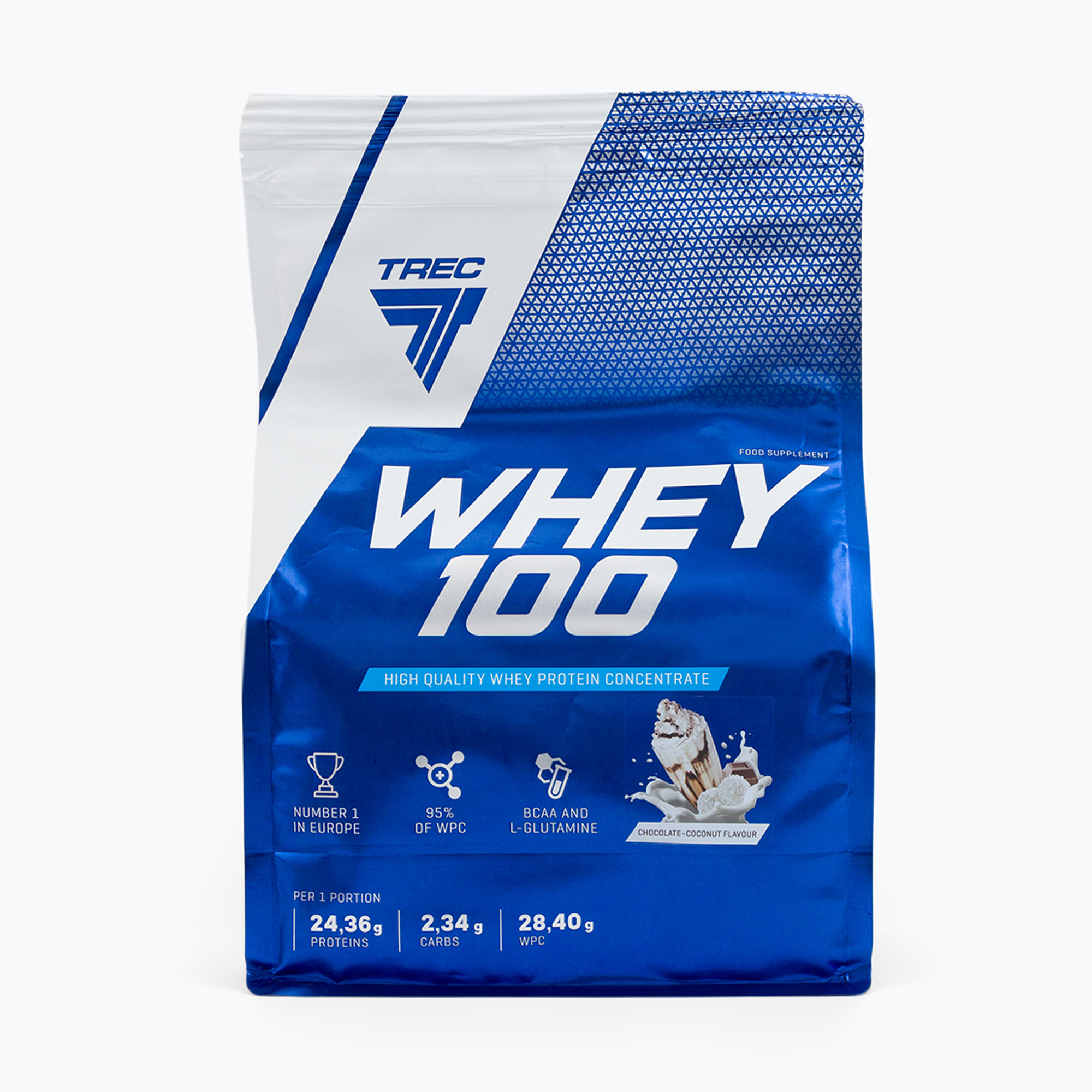 Zer 100 Trec 2000g ciocolată nucă de cocos TRE/579#CHOCOLATE (Whey 100 TRE/579#KOCZE)
