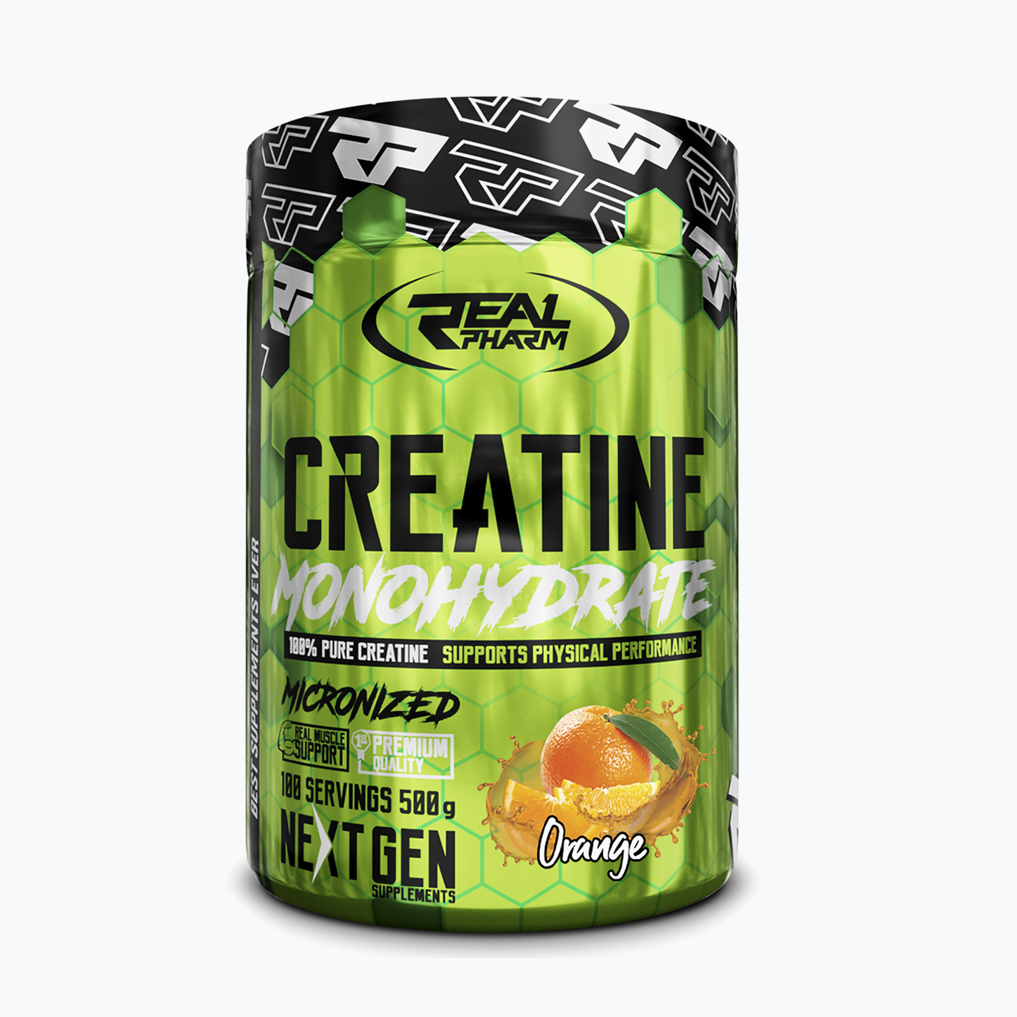 Creatină Real Pharm Creatine 500 g orange (Creatine 705518)