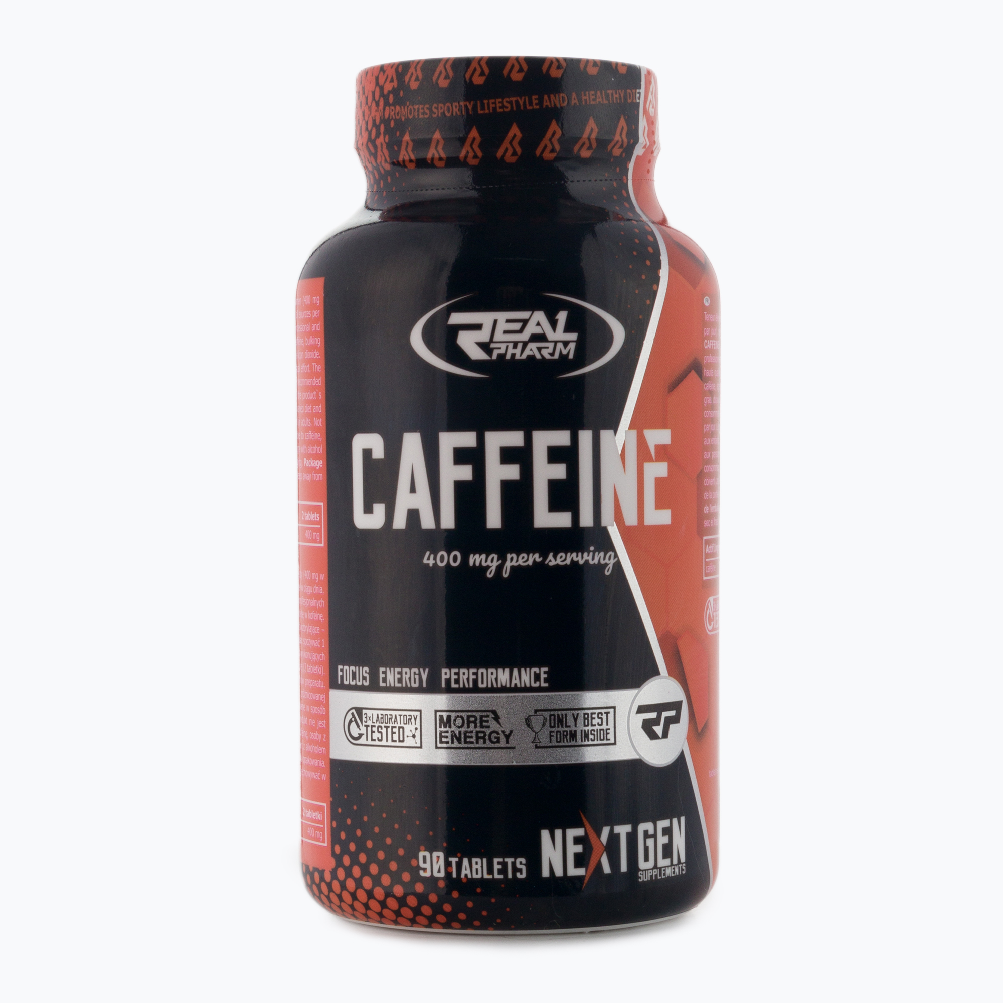 Cafeină Real Pharm Caffeine 90 comprimate 710468 (Caffeine 90 tab 710468)
