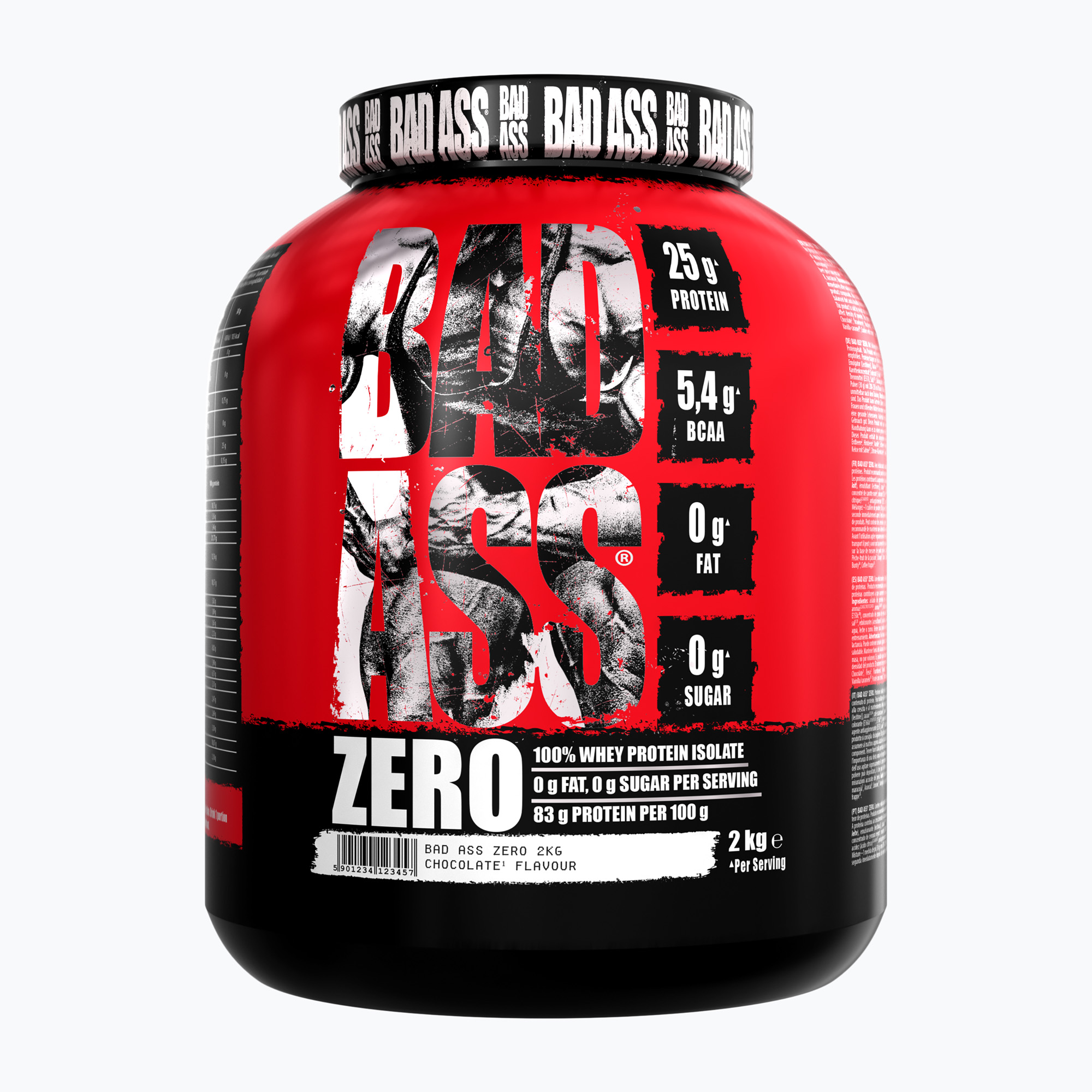 Izolat Fitness Authority Bad Ass Zero 2 kg cookies with cream (Bad Ass Zero BA-BAP000208R1.1)