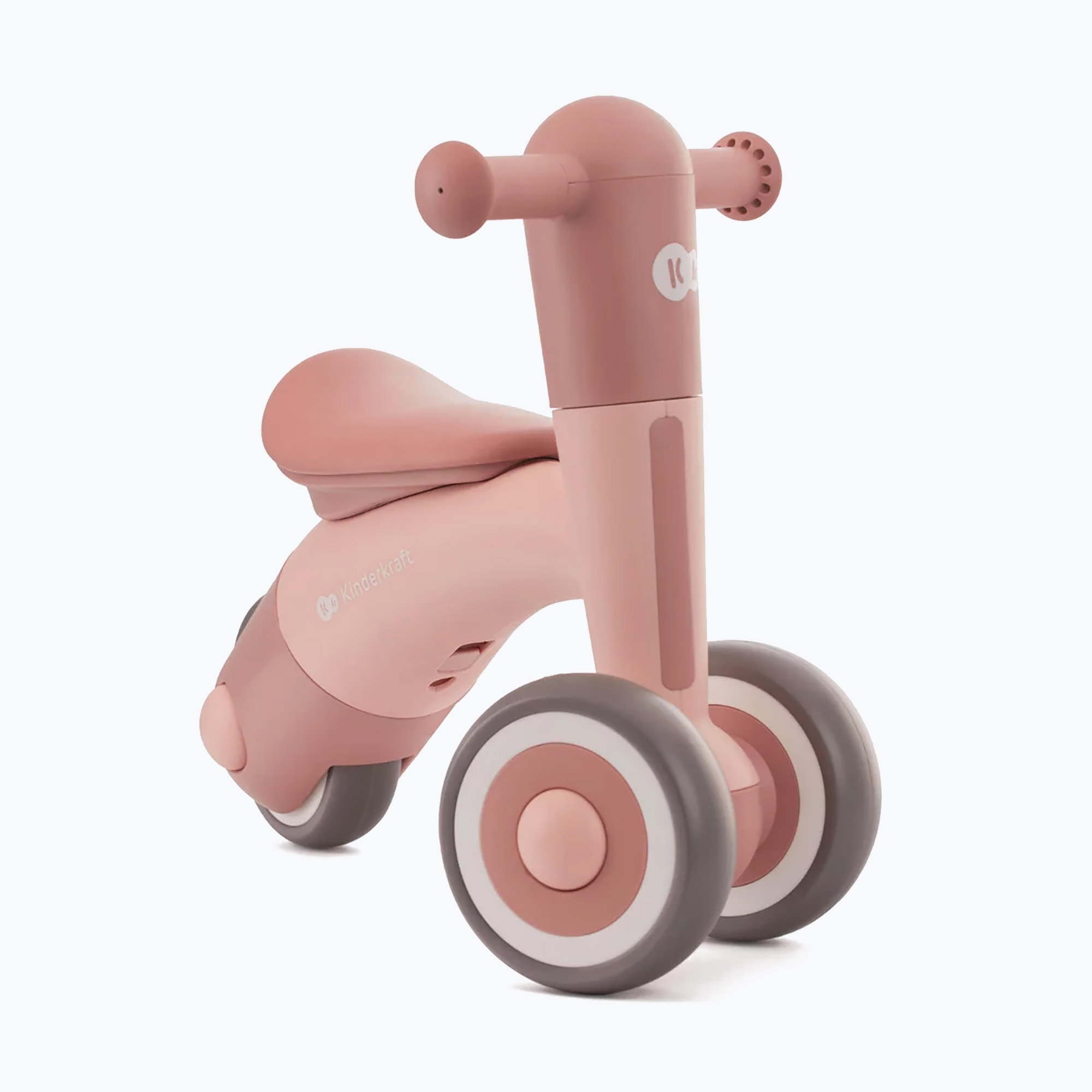 Bicicletă de echilibru cu trei roți Kinderkraft Minibi candy pink (Minibi KRMIBI00PNK0000)