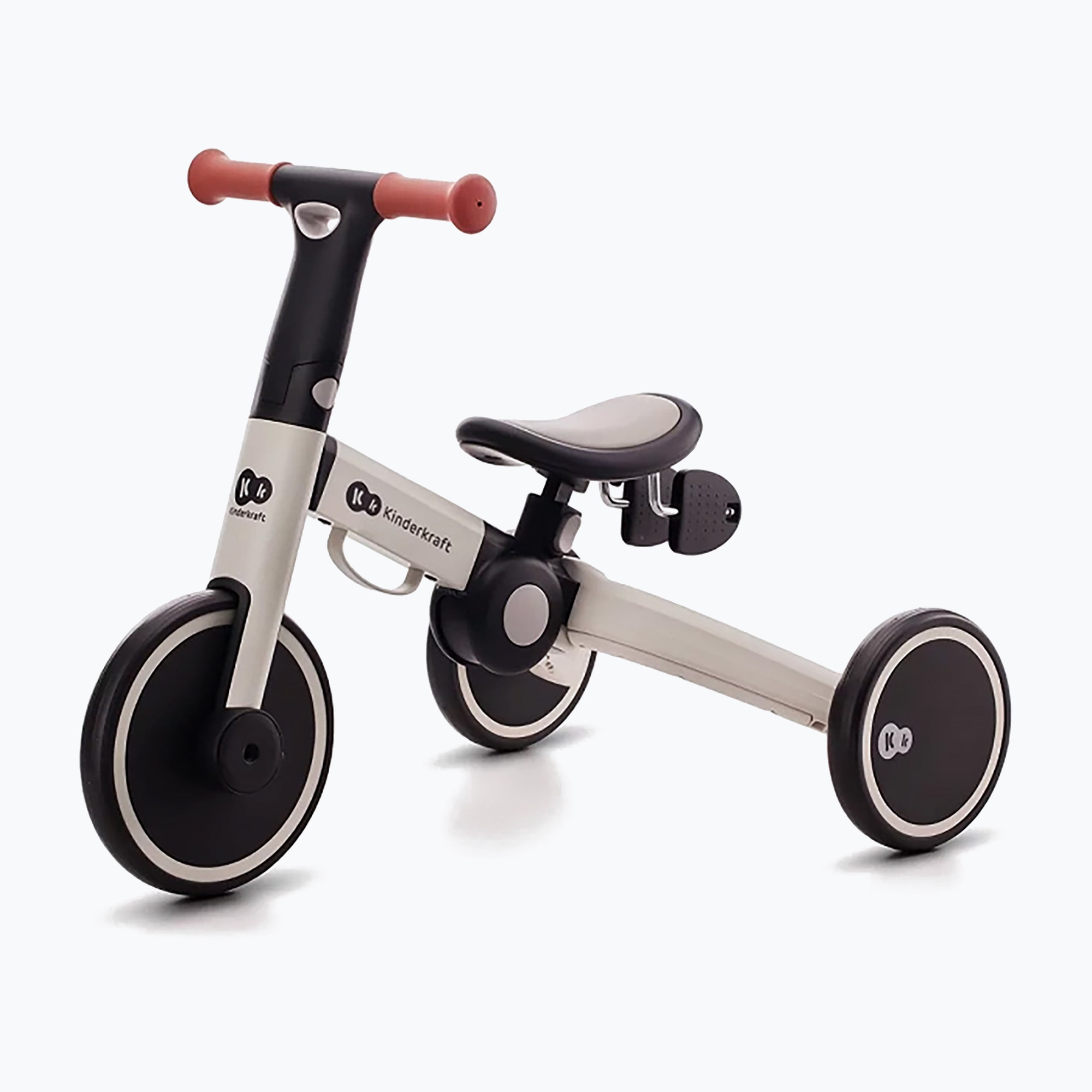 Kinderkraft tricicletă de cross-country 4TRIKE gri (4TRIKE KR4TRI22GRY0000)