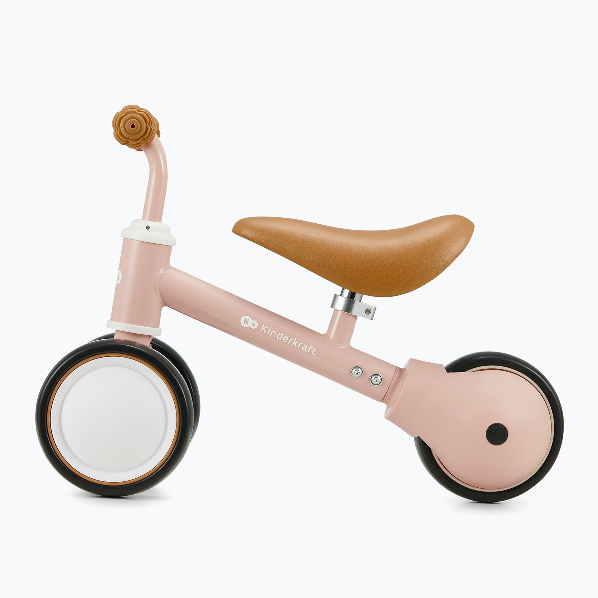 Bicicletă  de echilibru cu 3 roți Kinderkraft Cutie pink (Cutie KRCUTI00PNK0000)