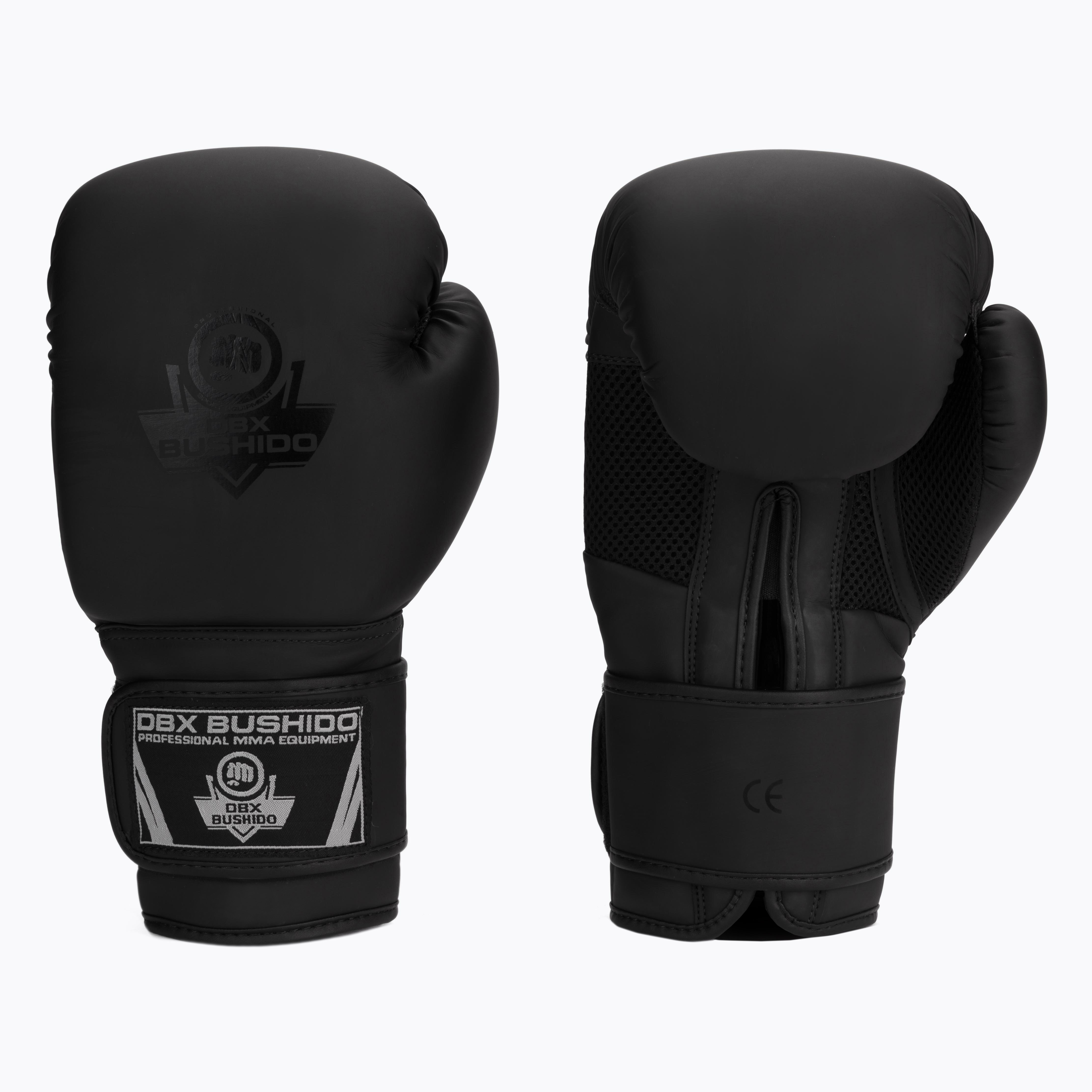 Mănuși de antrenament cu sistem Active Clima pentru box Bushido, negru, B-2v12-14oz (Active Clima B 2v12)