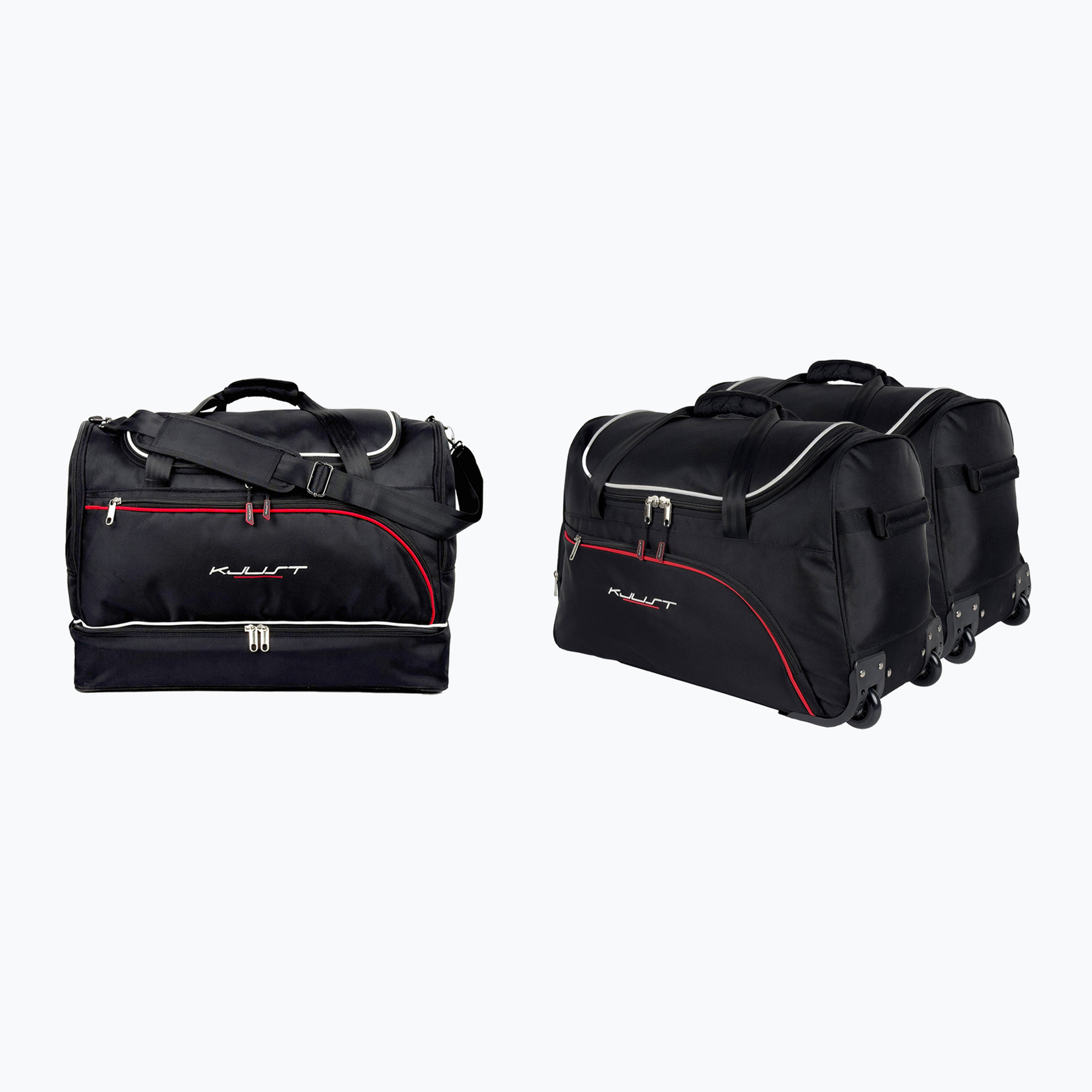 Set de genți pentru portbagaj KJUST Fiat 500L 2012+ 3 buc. black