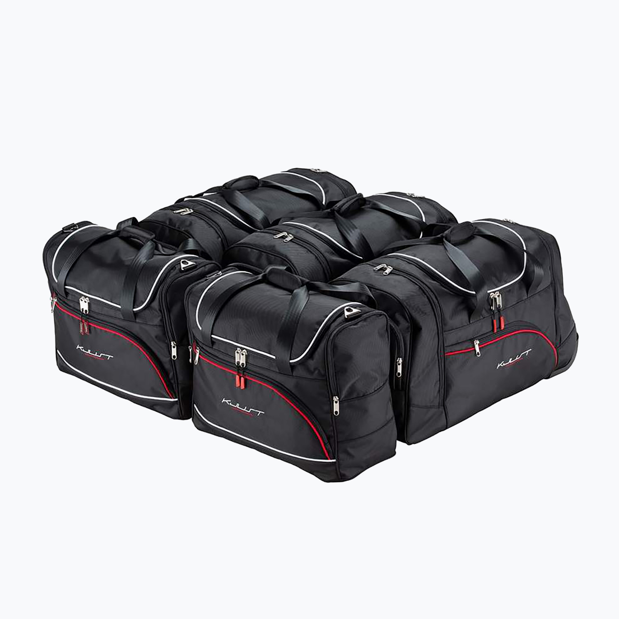 Set de genți pentru portbagaj KJUST Volkswagen Golf Alltrack 2015-2020 5 buc. negru (Volkswagen Golf Alltrack 7043042)