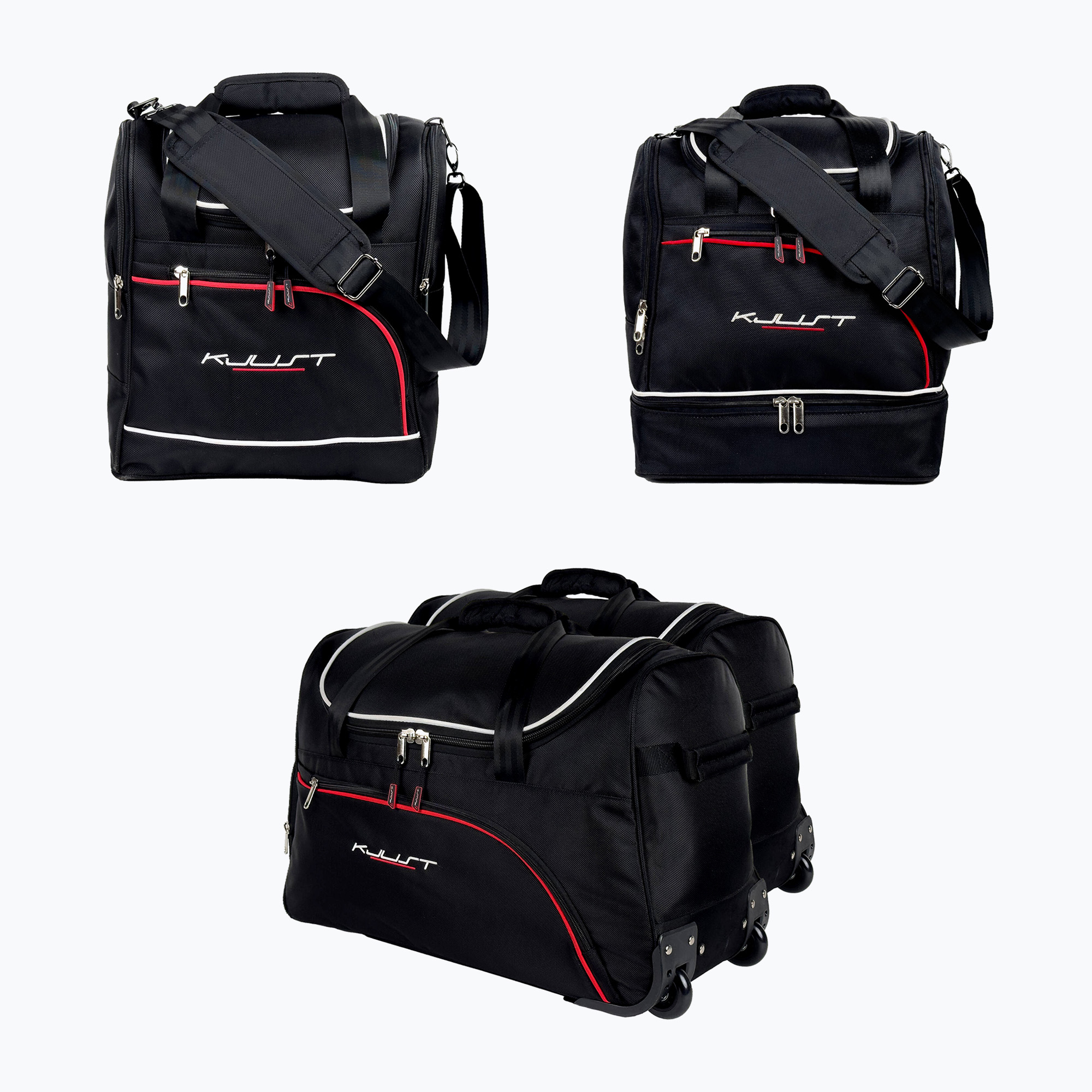 Set de genți pentru portbagaj KJUST Mini Countryman 2016-2023 4 buc. negru