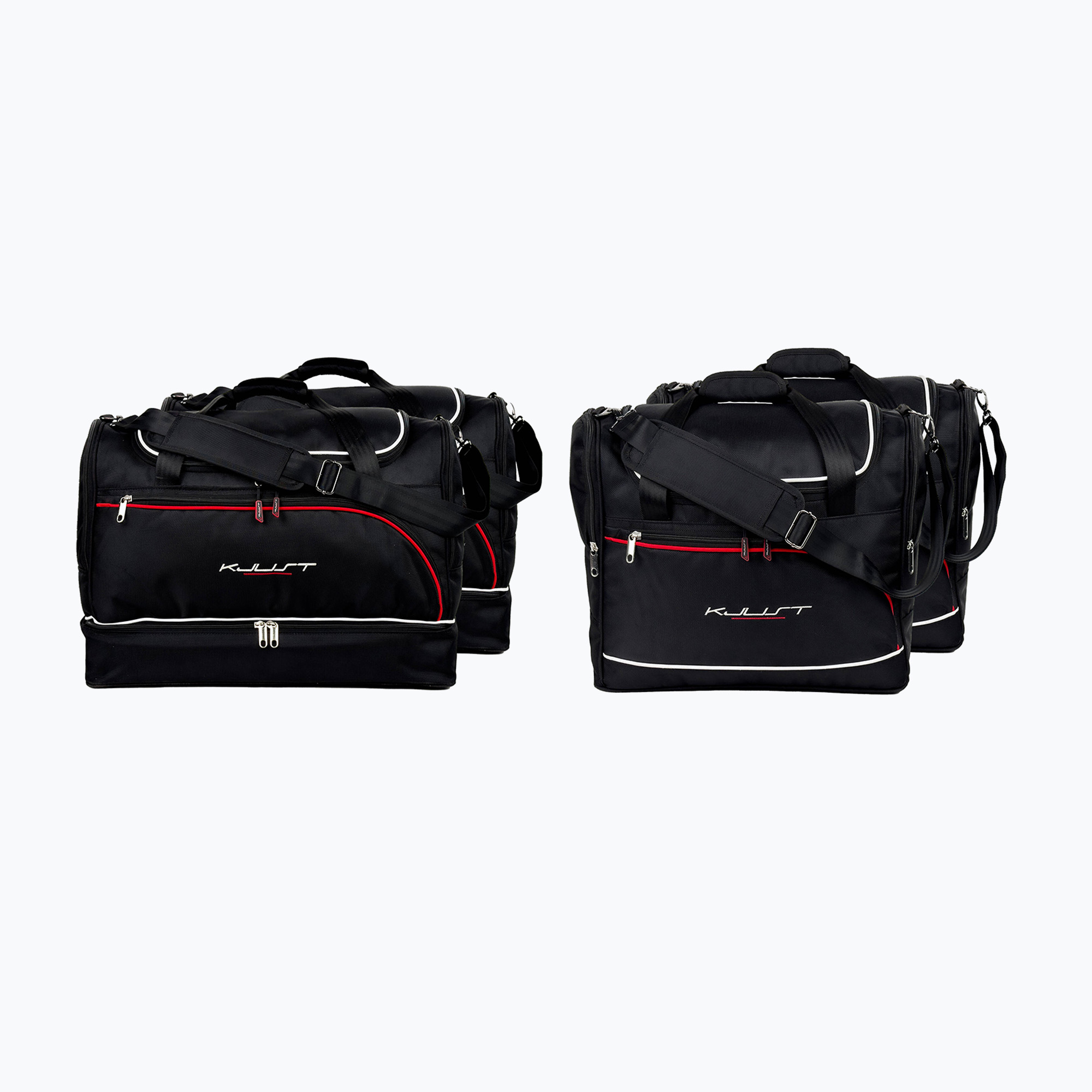 Set de genți pentru portbagaj KJUST BMW 6 Cabrio 2011-2018 4 buc. black
