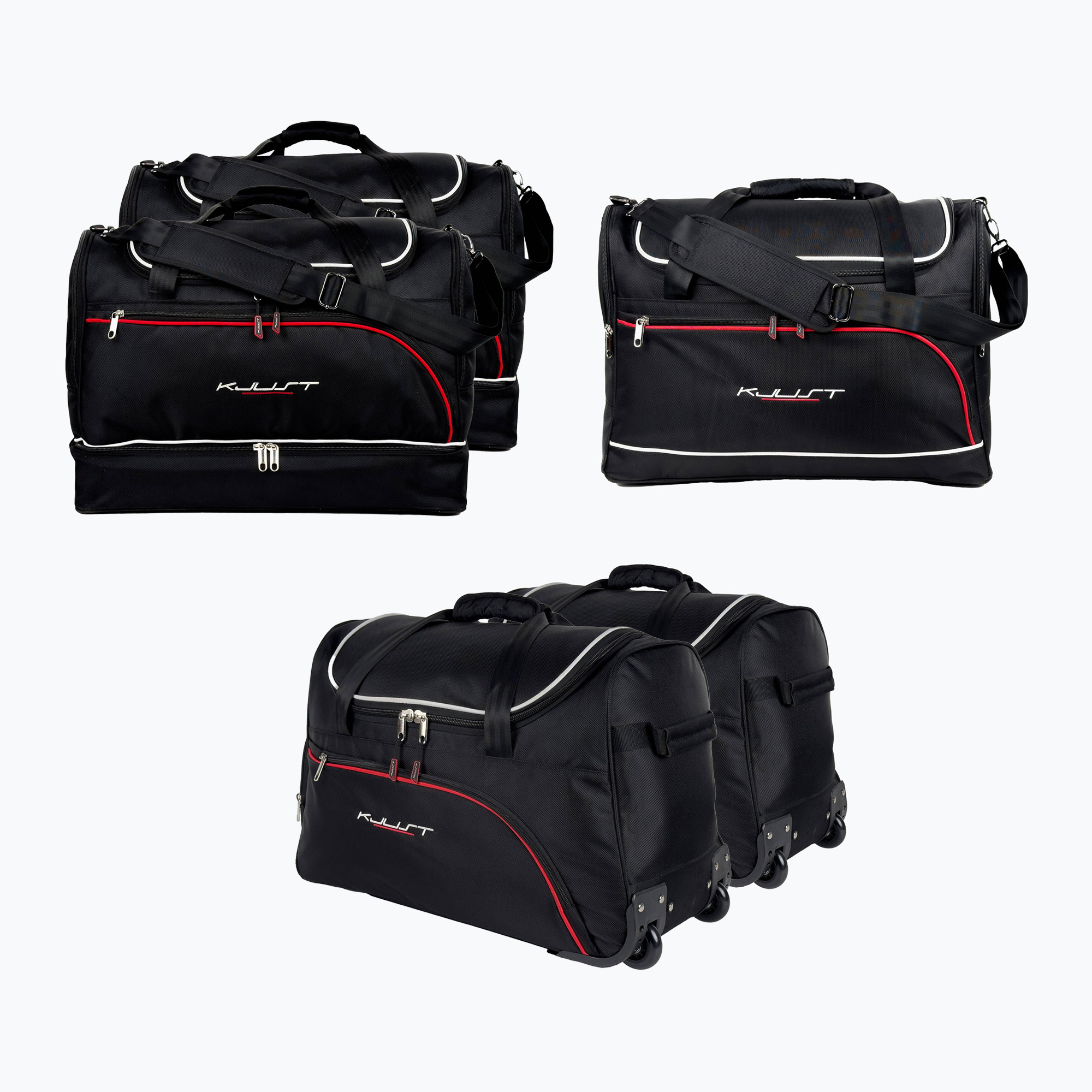 Set de genți pentru portbagaj KJUST Mercedes-Benz Cla Coupe 2019+ 5 buc. negru