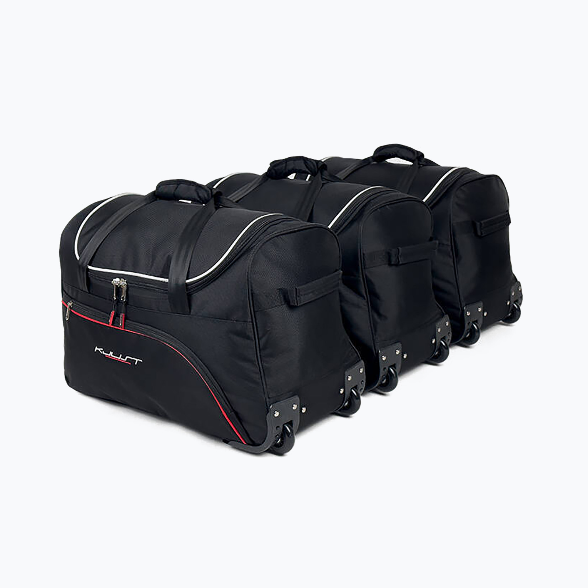 KJUST Audi A3 Sportback set geantă portbagaj 2020+ 3 buc negru