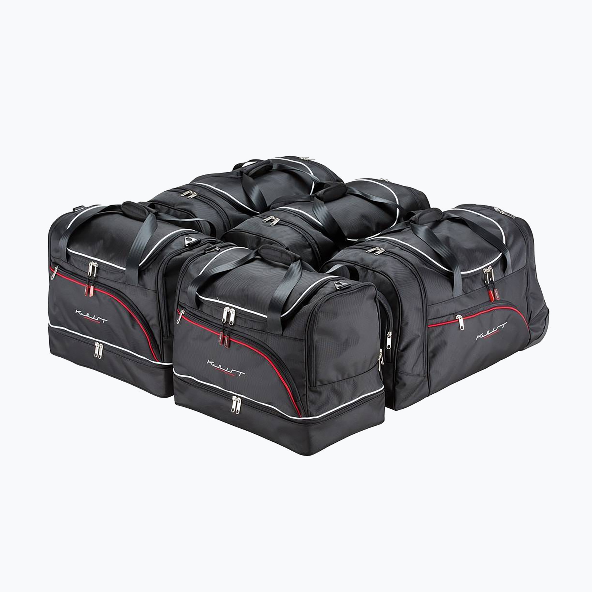 Set de genți pentru portbagaj KJUST Ford Focus Limousine 2020-2021 5 buc. black
