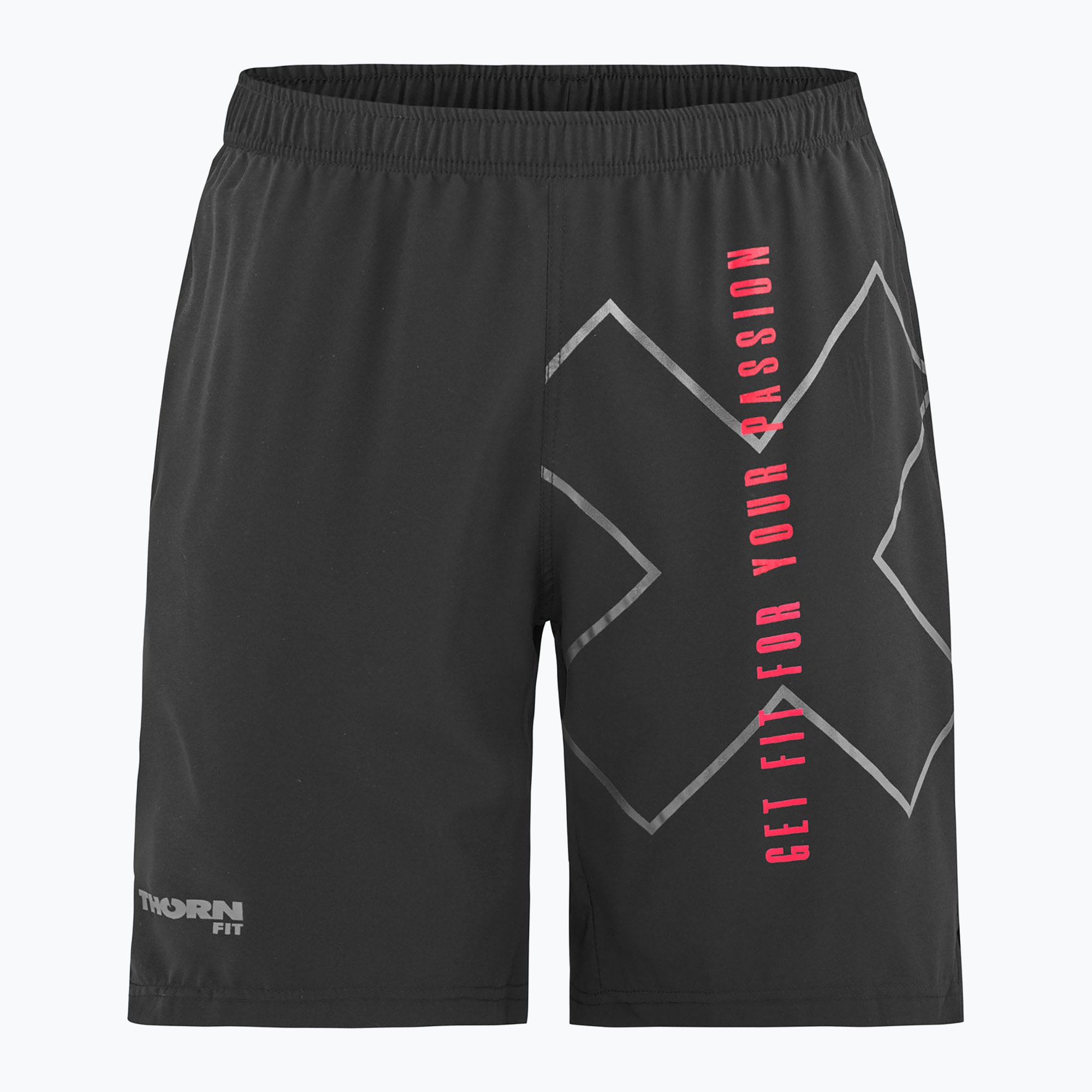 Pantaloni scurți THORN FIT Sport Training Logo negru (Sport Training Logo 529246)
